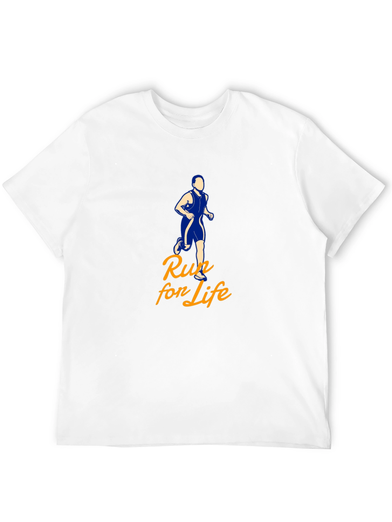 Run for Life Graphic Tee - Black