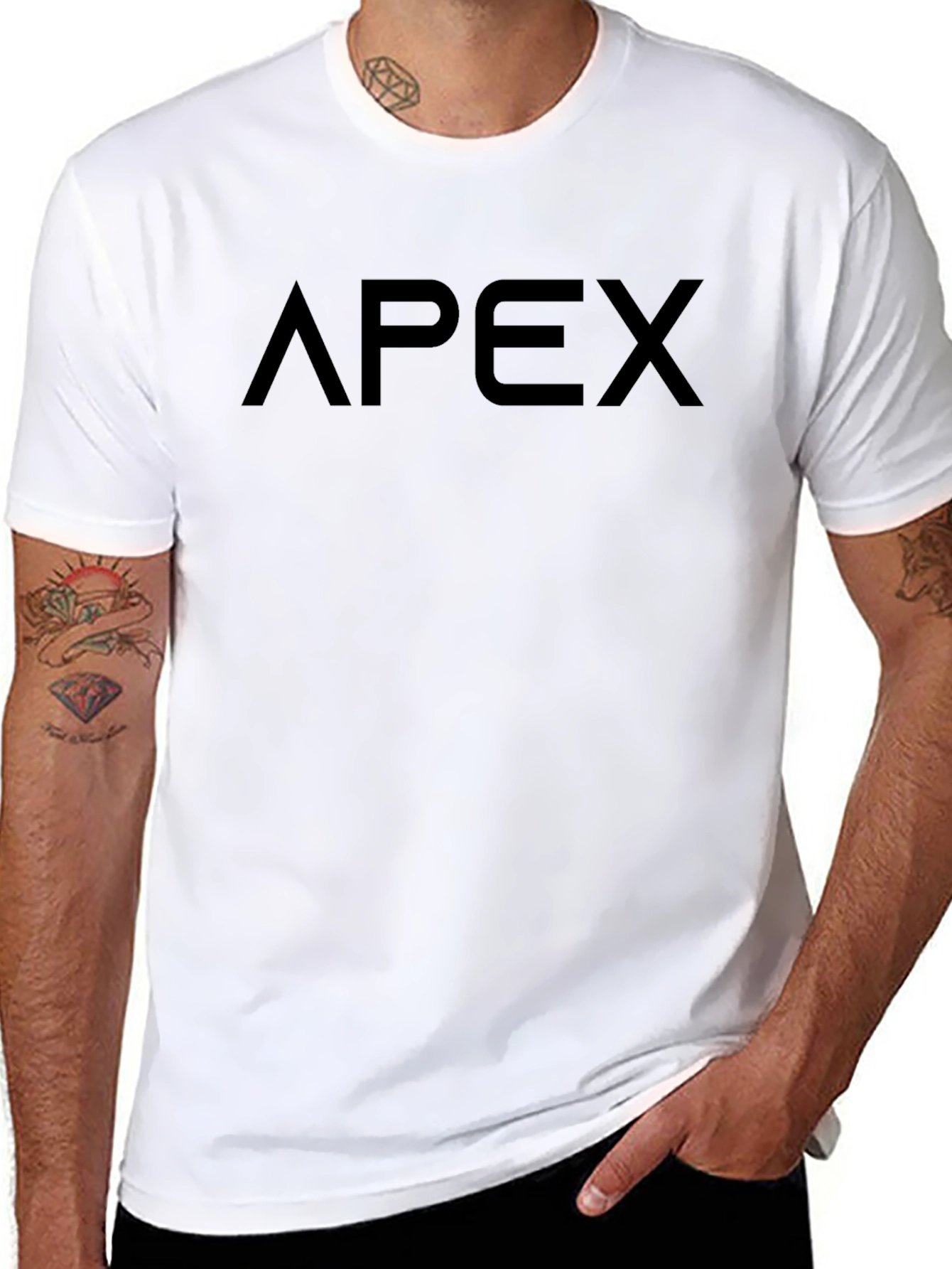 Apex Tee - Stealth Black Gaming Shirt