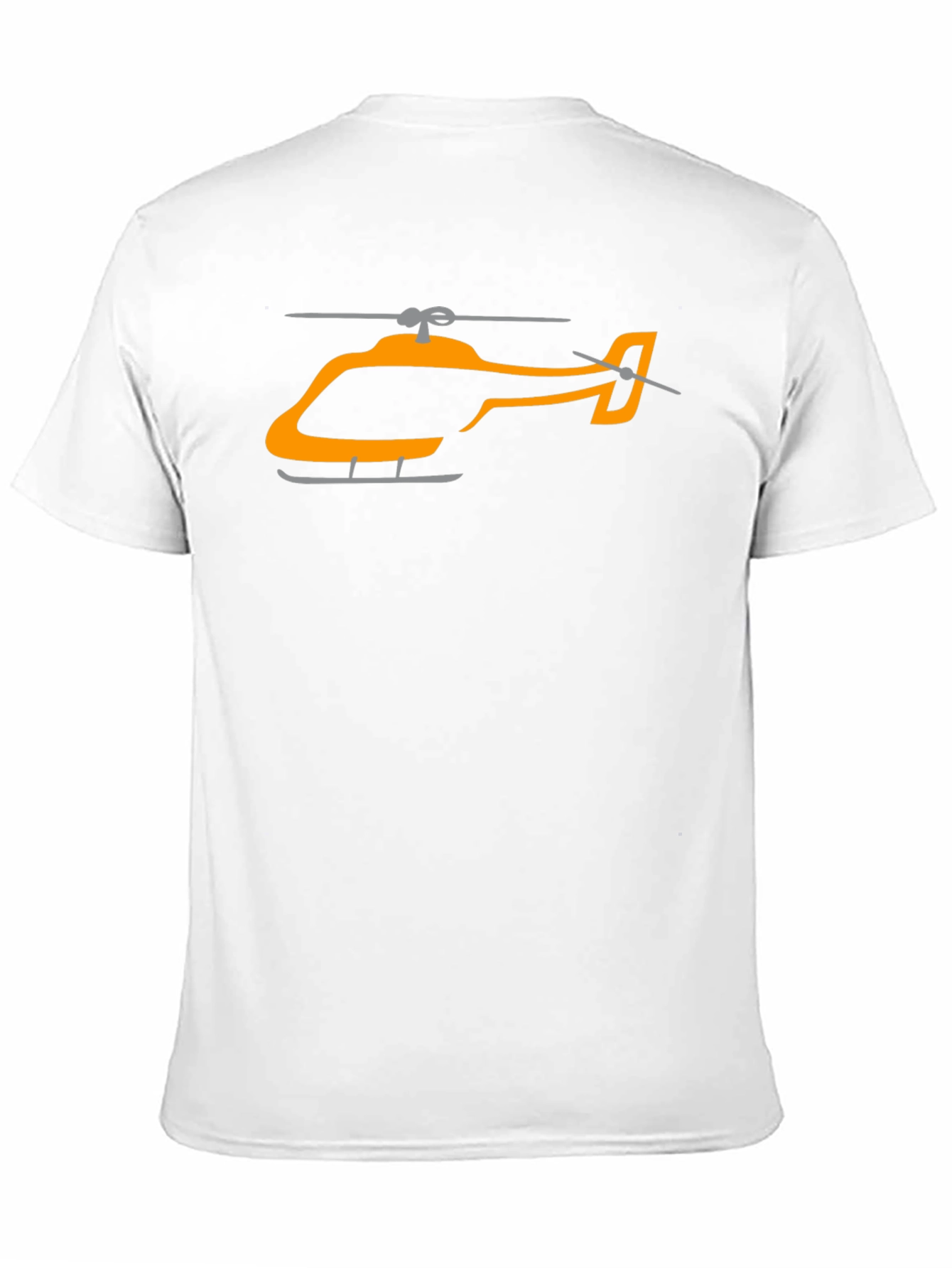 Helicopter Graphic T-Shirt - Modern Aviation Tee