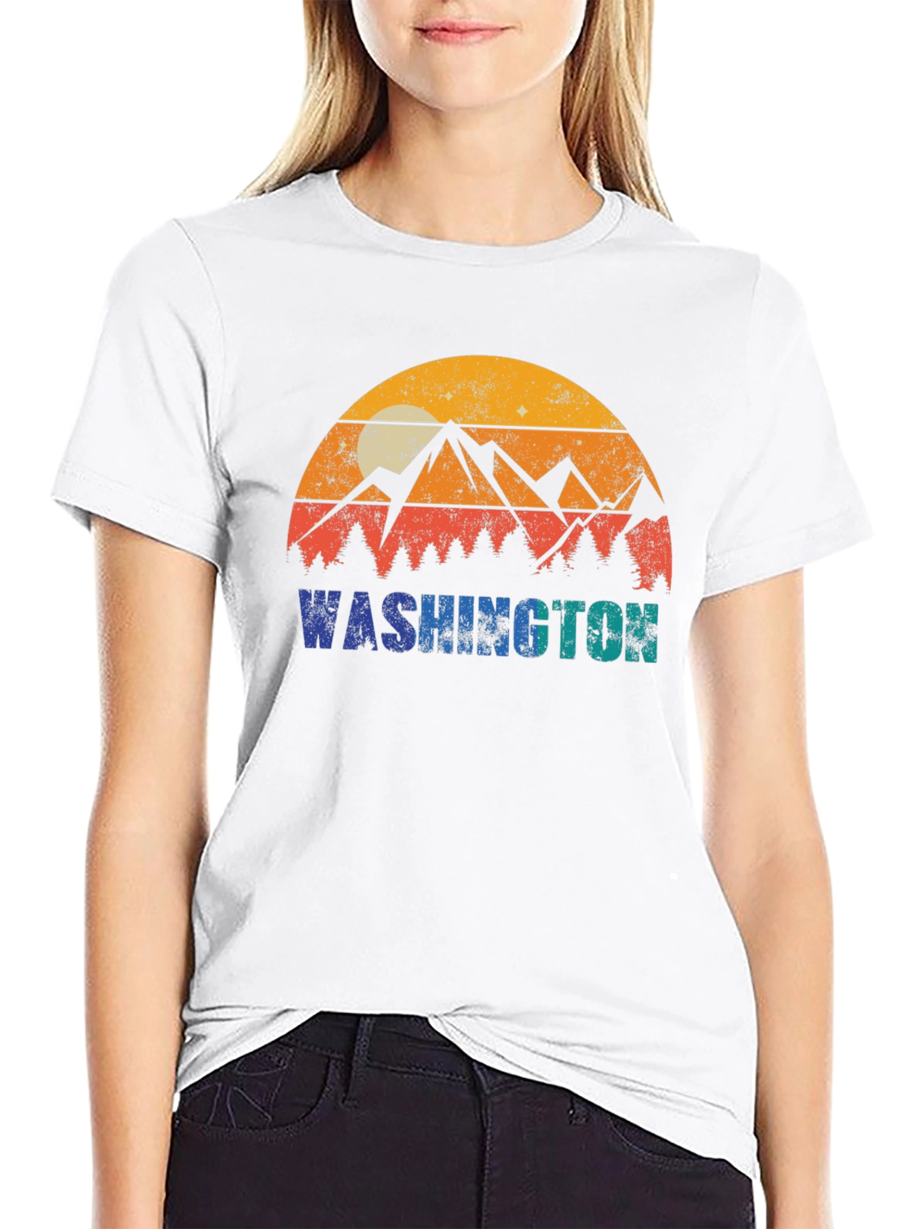 Washington Retro Graphic T-Shirt