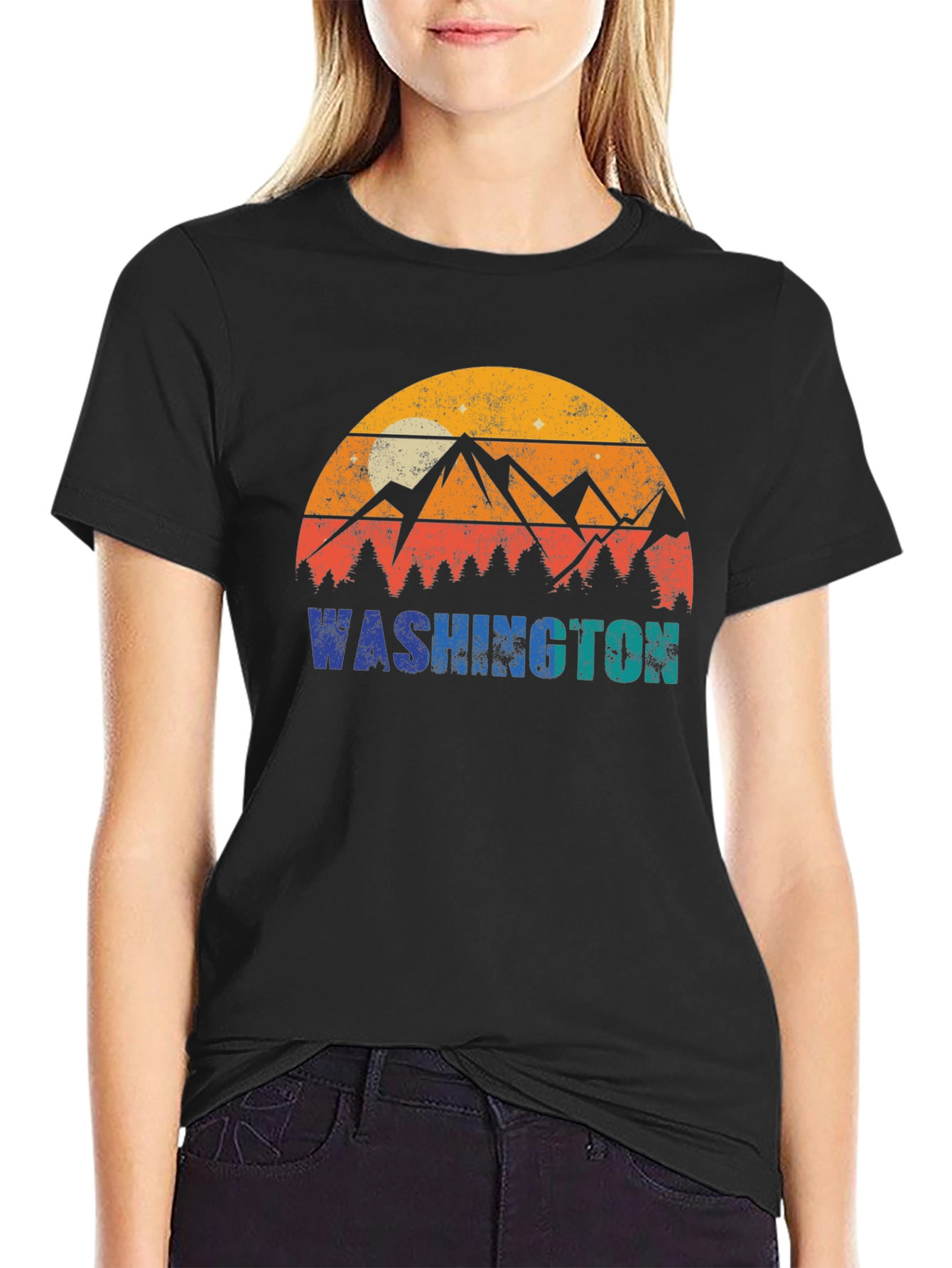 Washington Retro Graphic T-Shirt