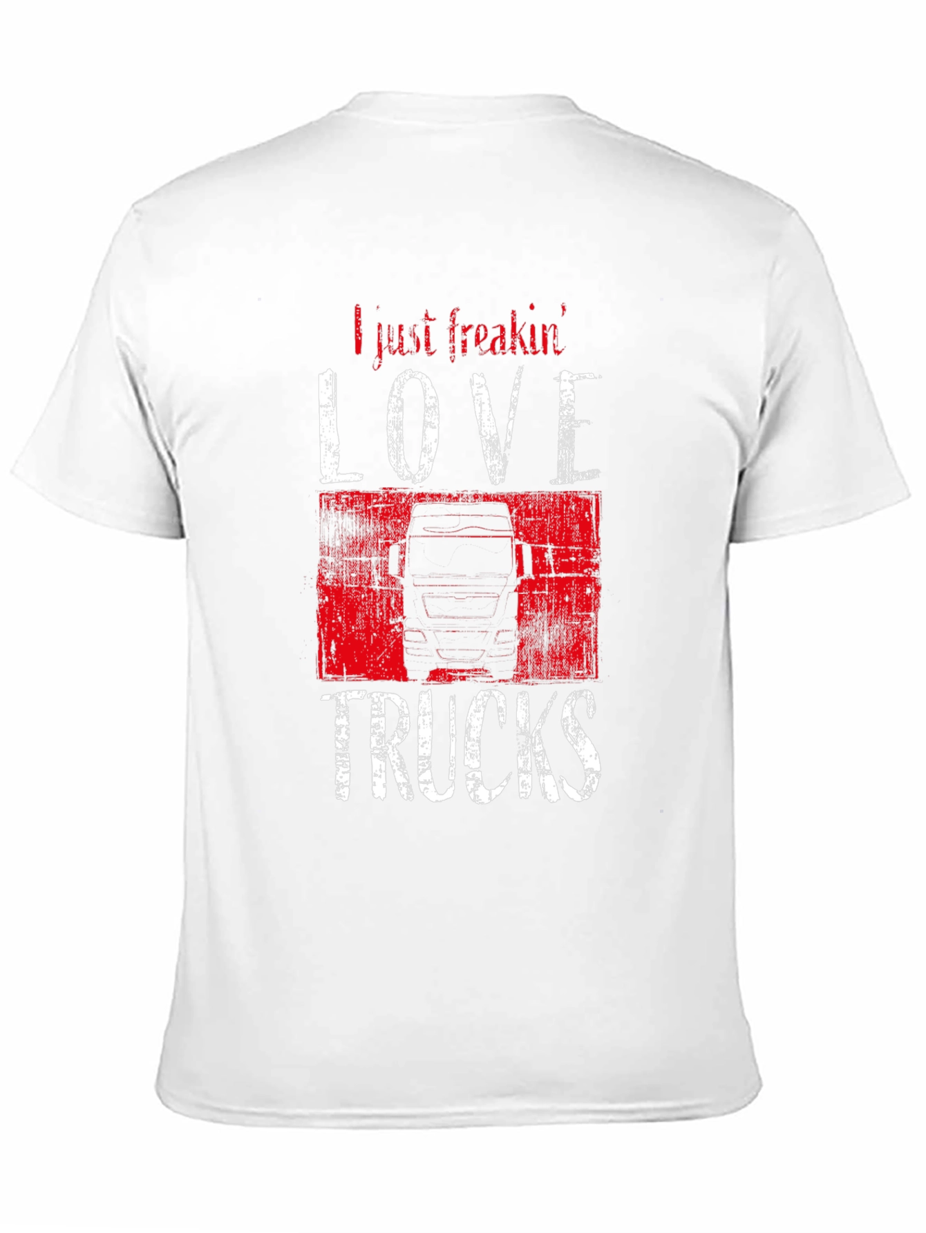 I Love Trucks Graphic T-Shirt