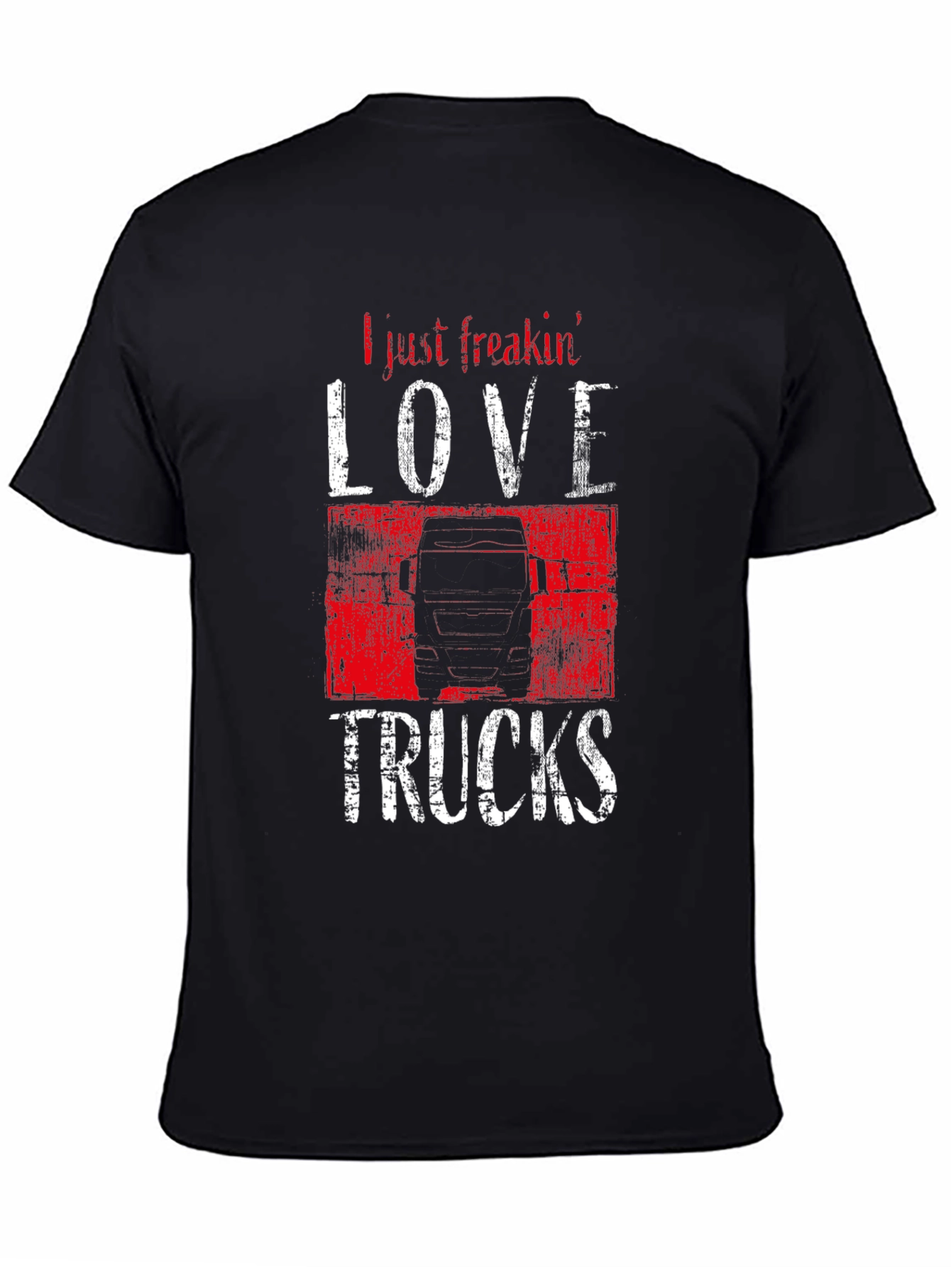I Love Trucks Graphic T-Shirt
