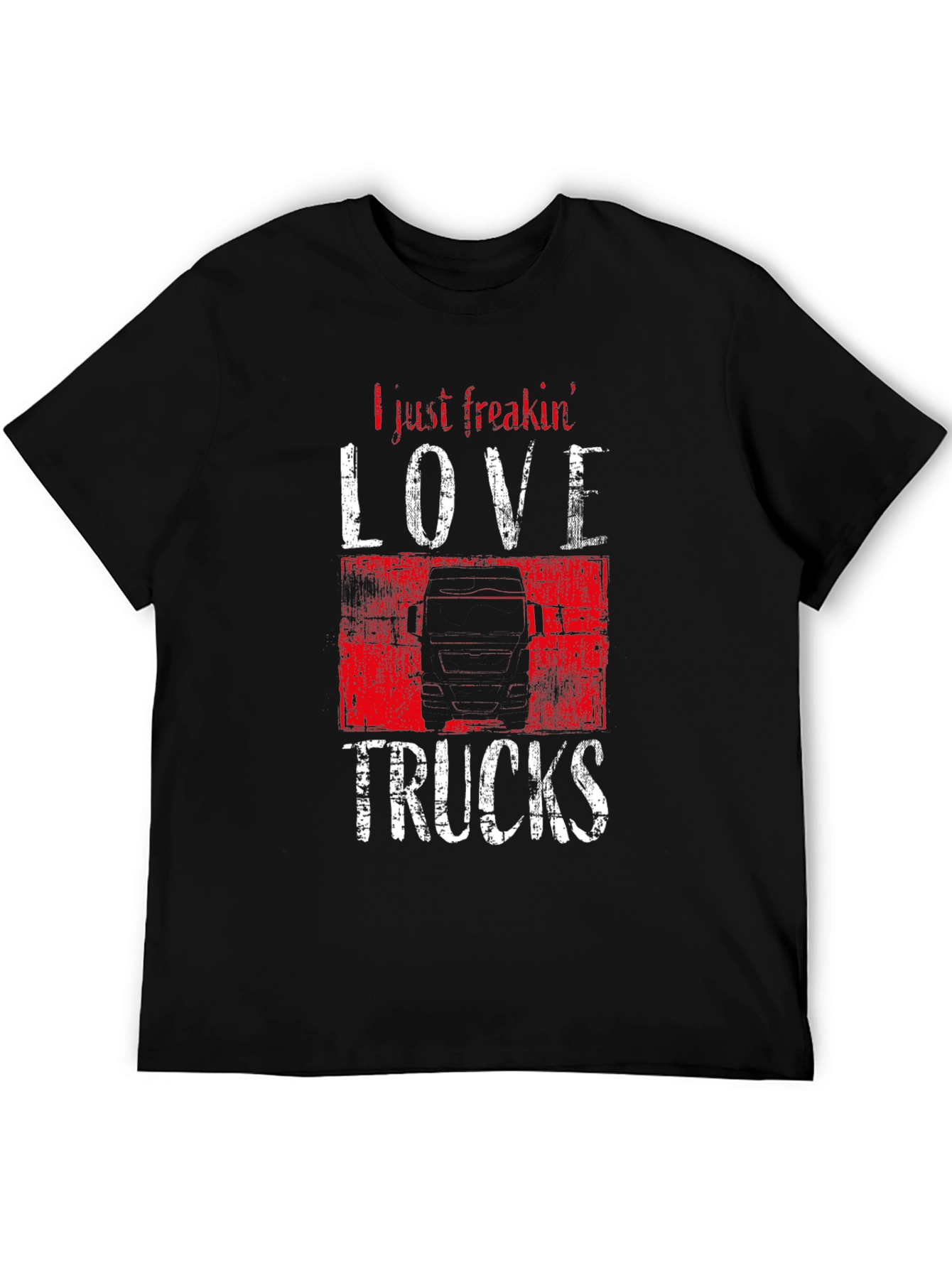 I Love Trucks Graphic T-Shirt