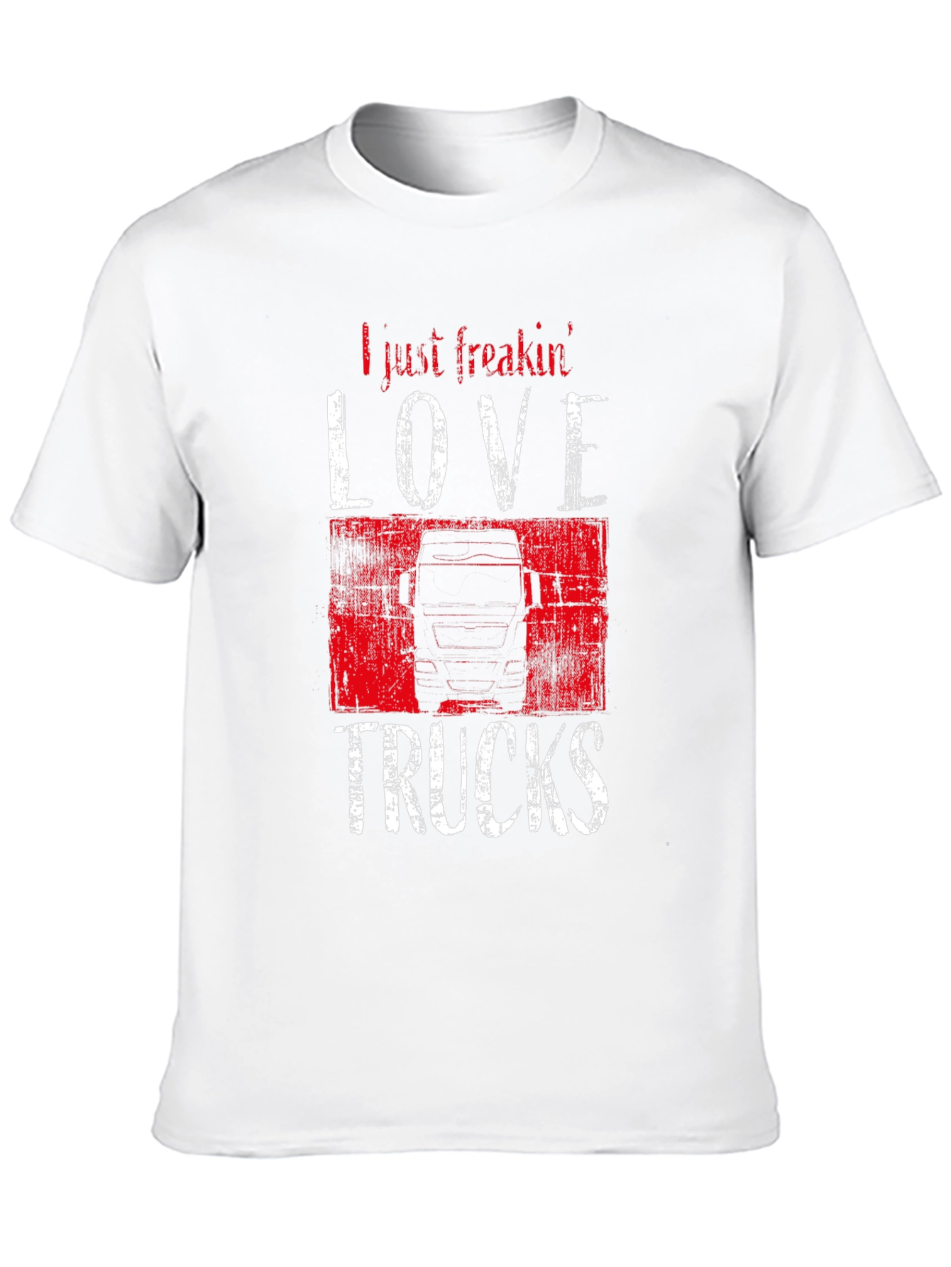 I Love Trucks Graphic T-Shirt