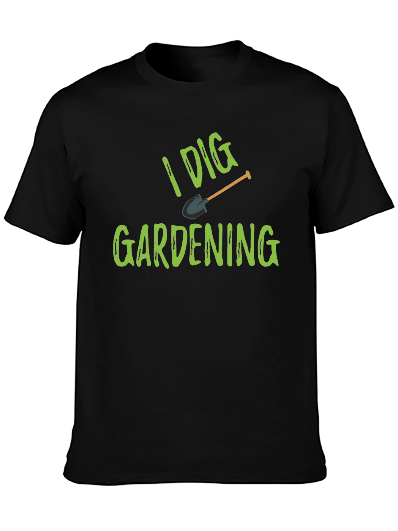 I Dig Gardening T-Shirt - Black