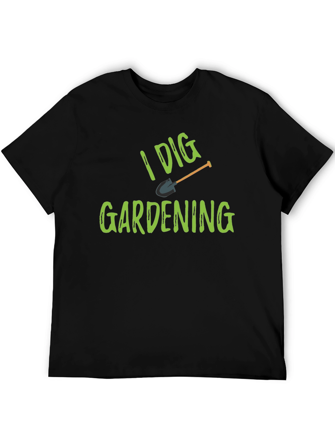 I Dig Gardening T-Shirt - Black