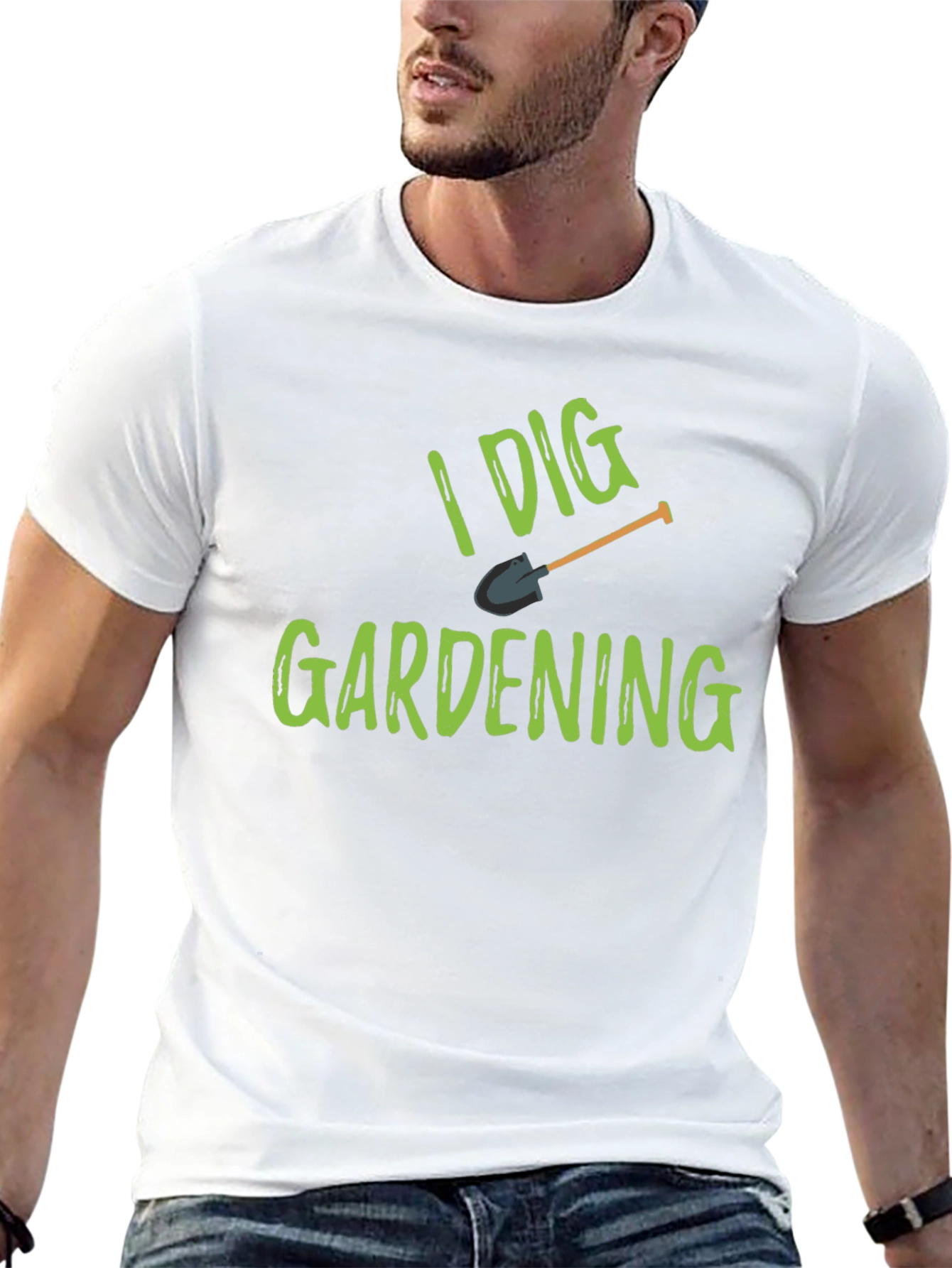 I Dig Gardening T-Shirt - Black