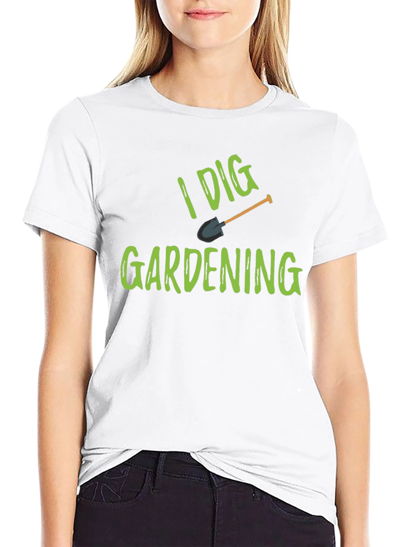 I Dig Gardening T-Shirt - Black
