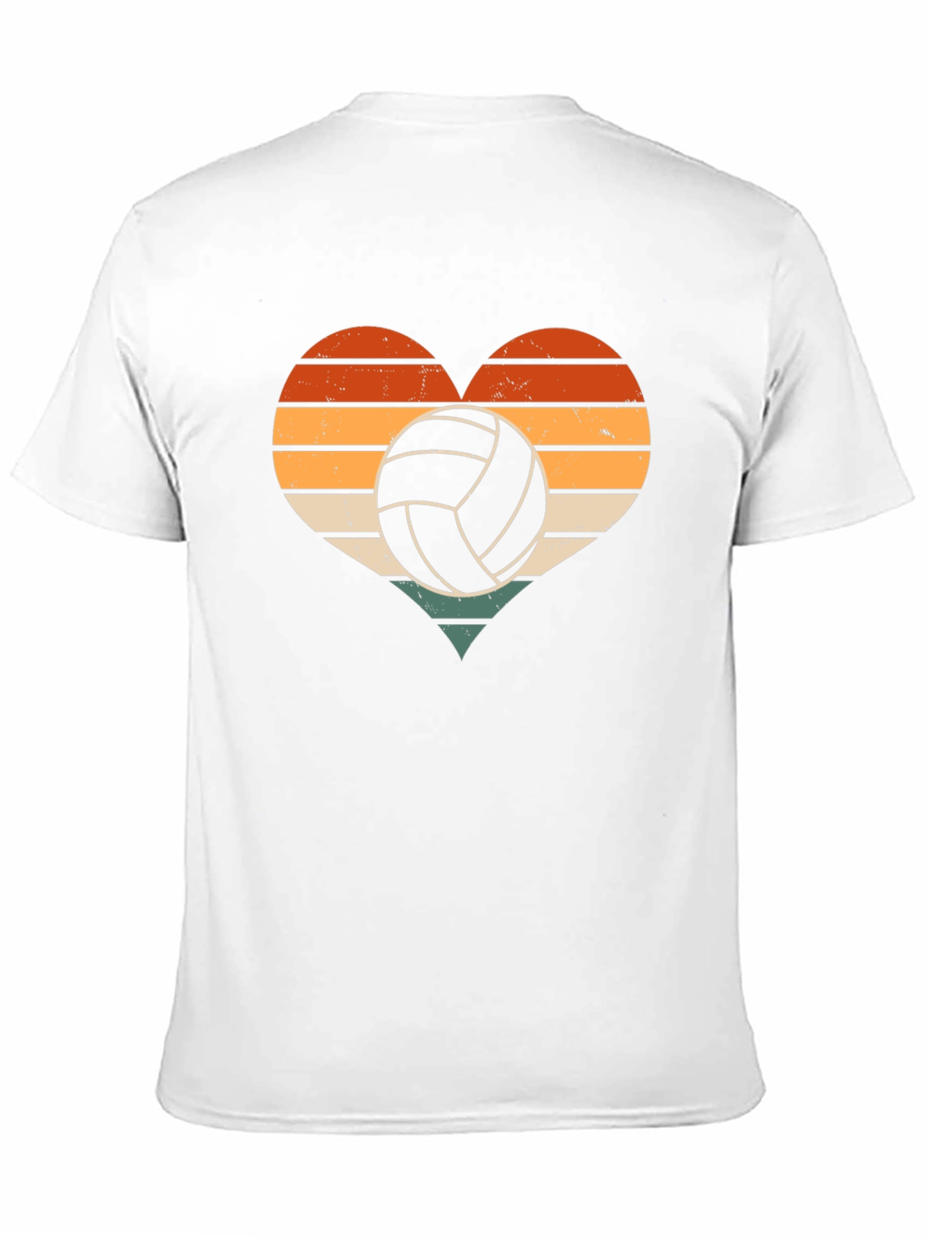 Volleyball Heart Graphic Tee