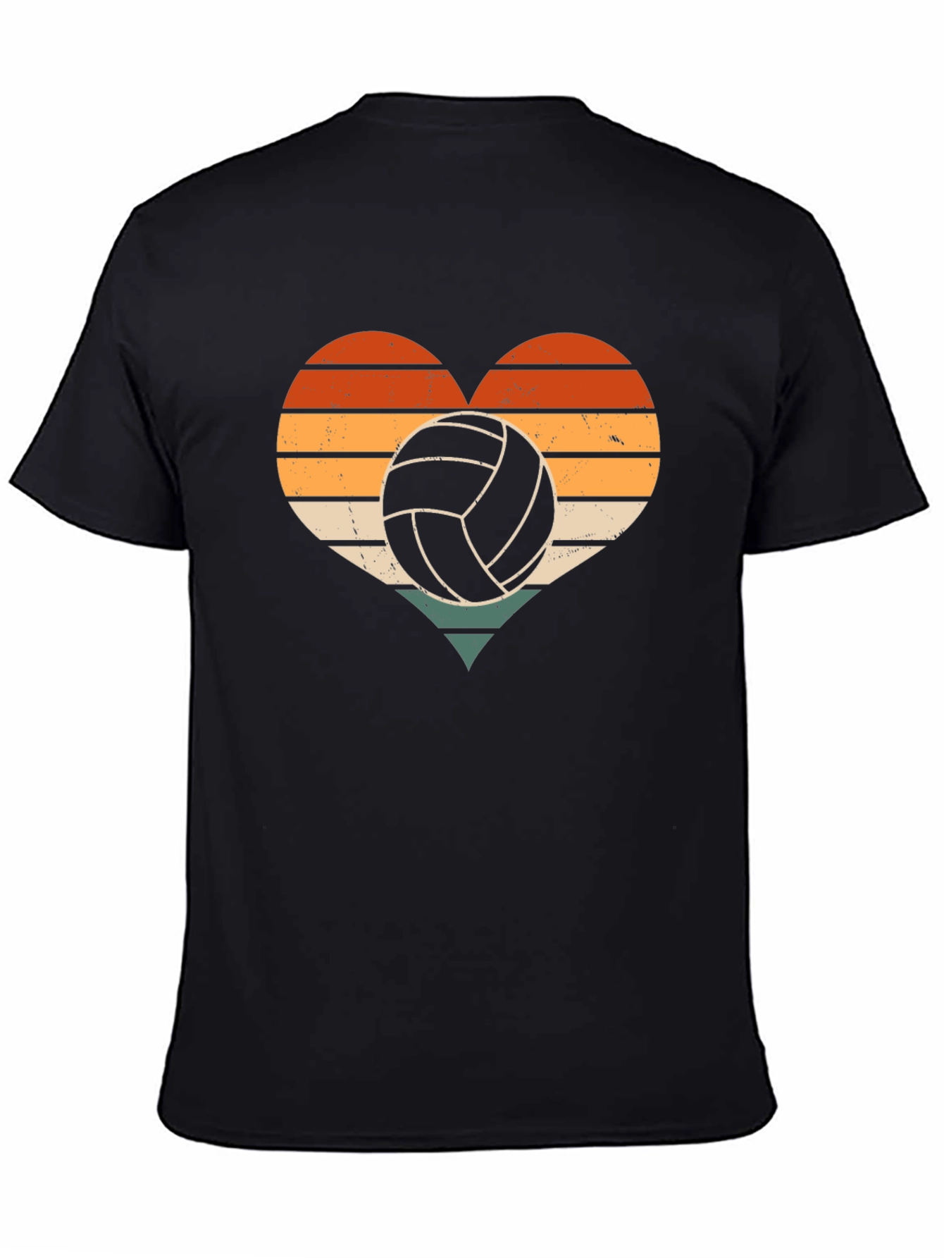 Volleyball Heart Graphic Tee