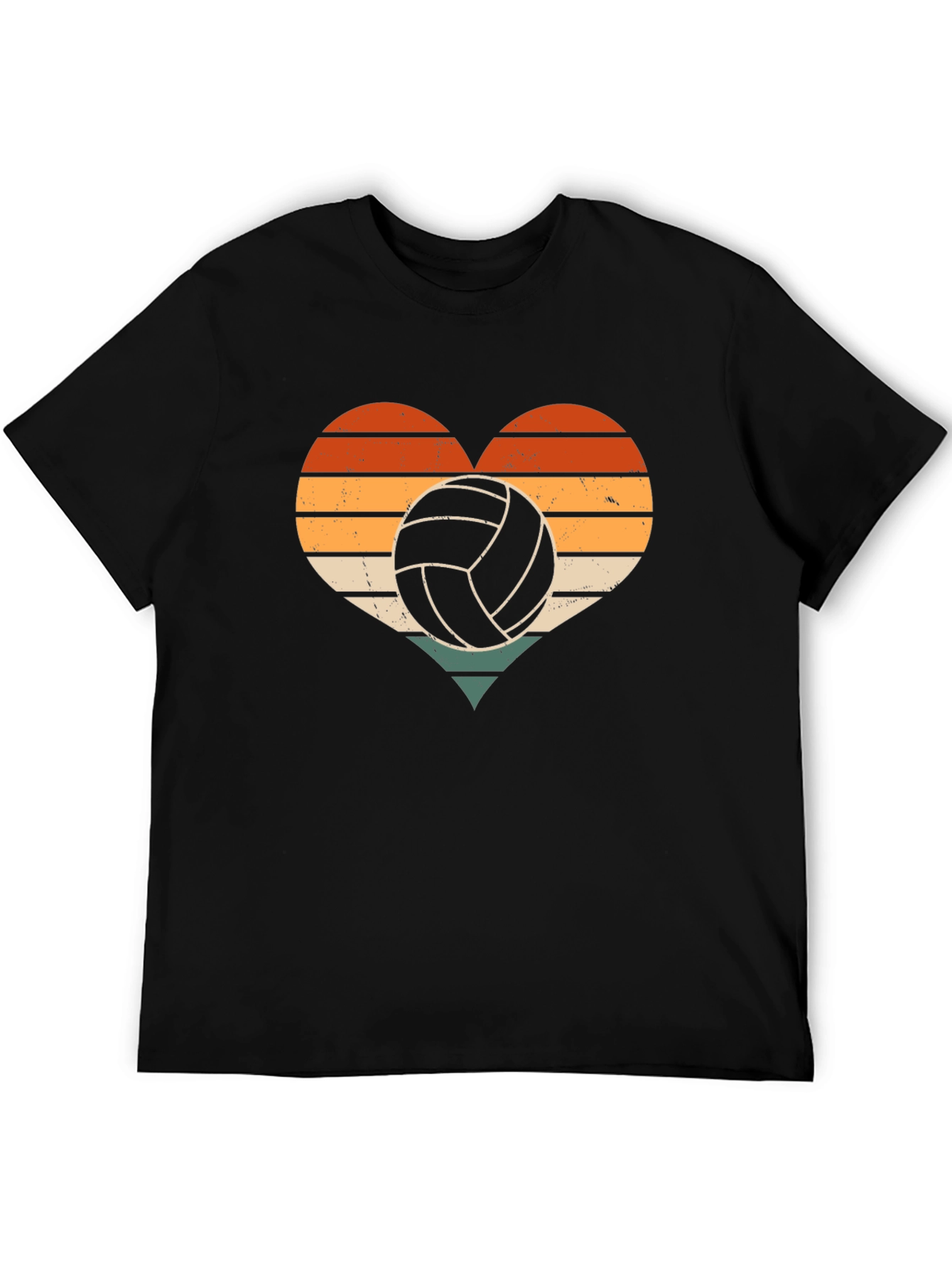 Volleyball Heart Graphic Tee