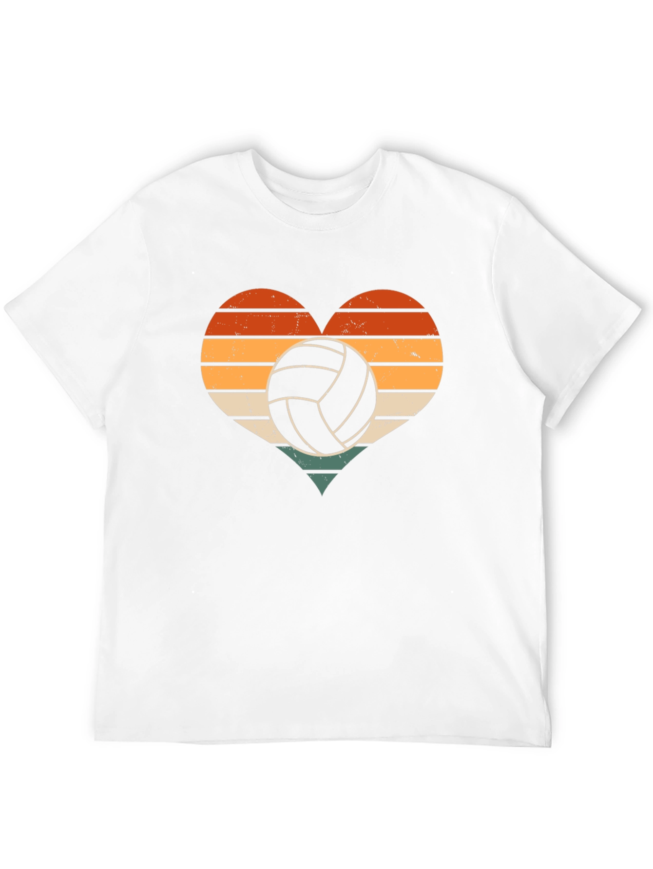 Volleyball Heart Graphic Tee