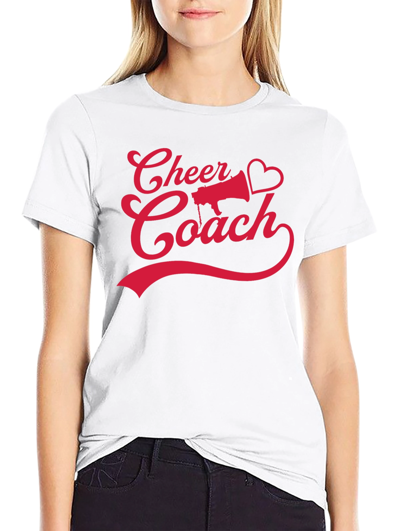 Cheer Coach Graphic T-Shirt