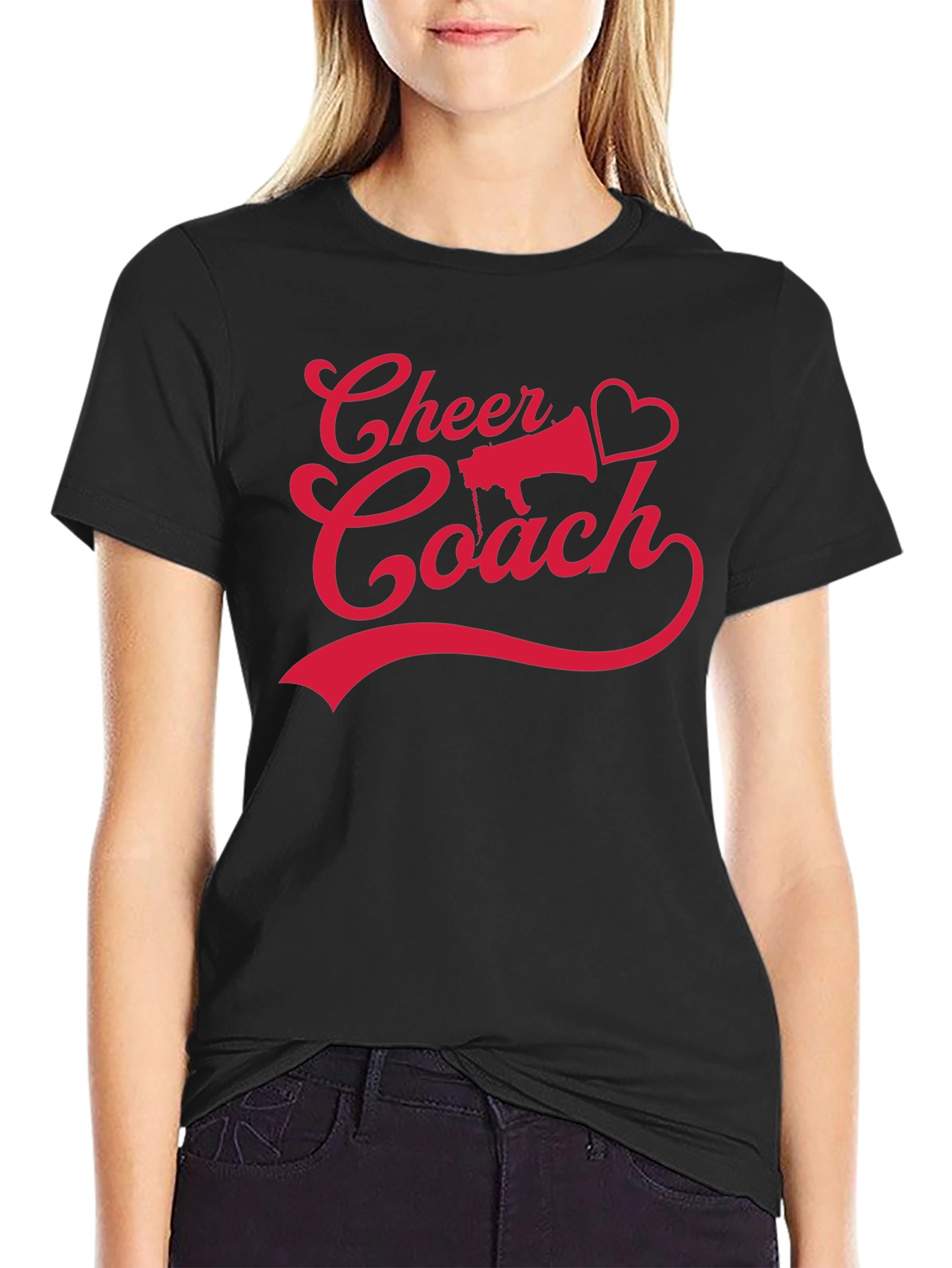 Cheer Coach Graphic T-Shirt
