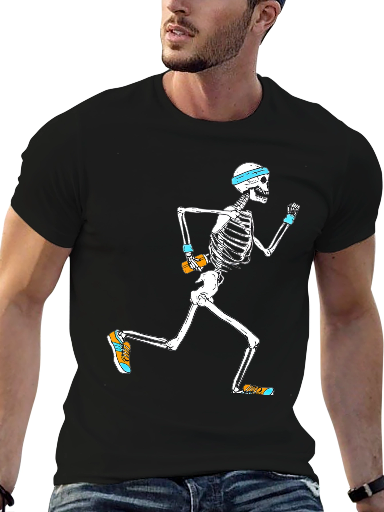 Running Skeleton T-Shirt - Fitness & Fun!