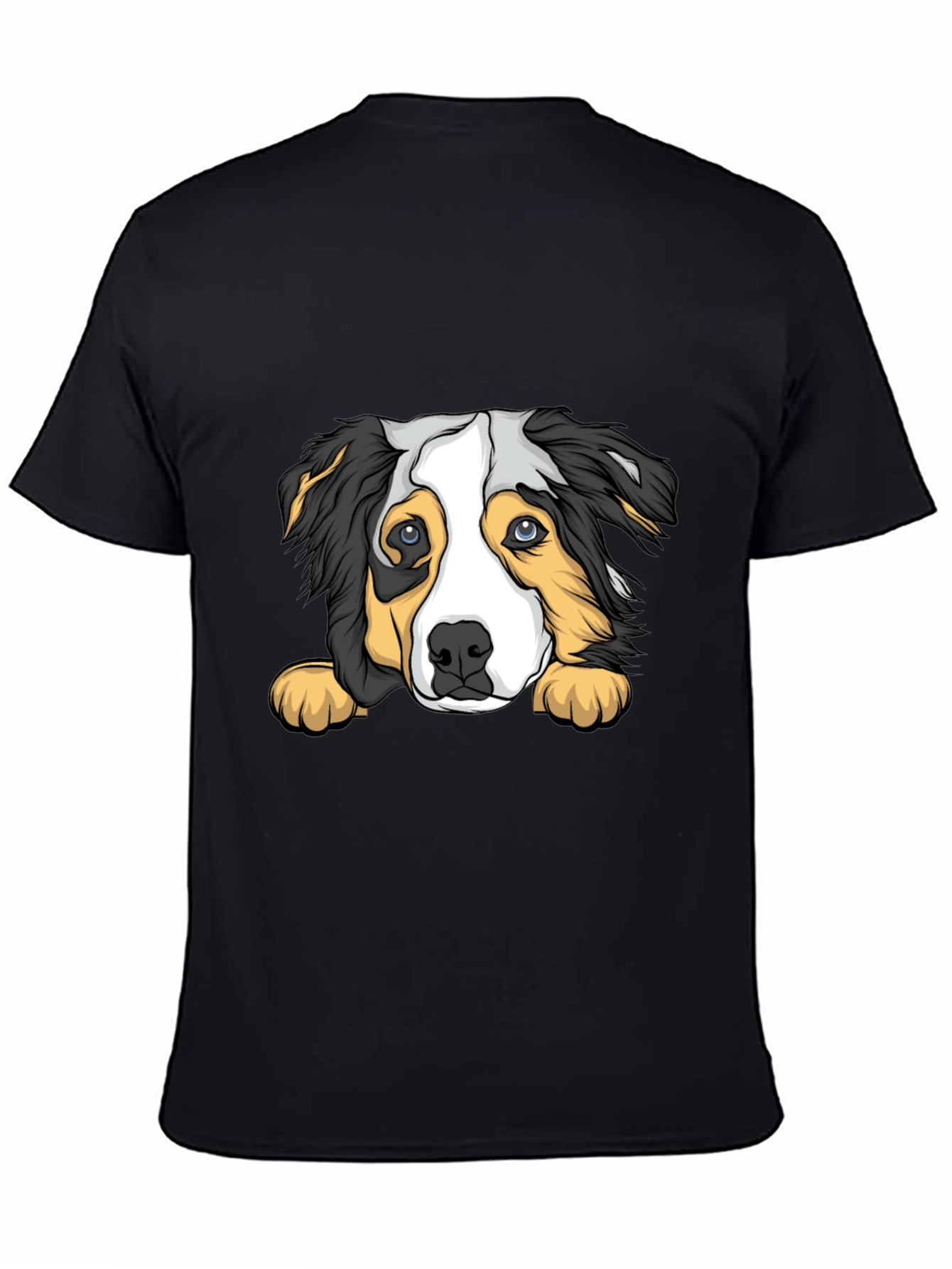 Dog Graphic Print T-Shirt