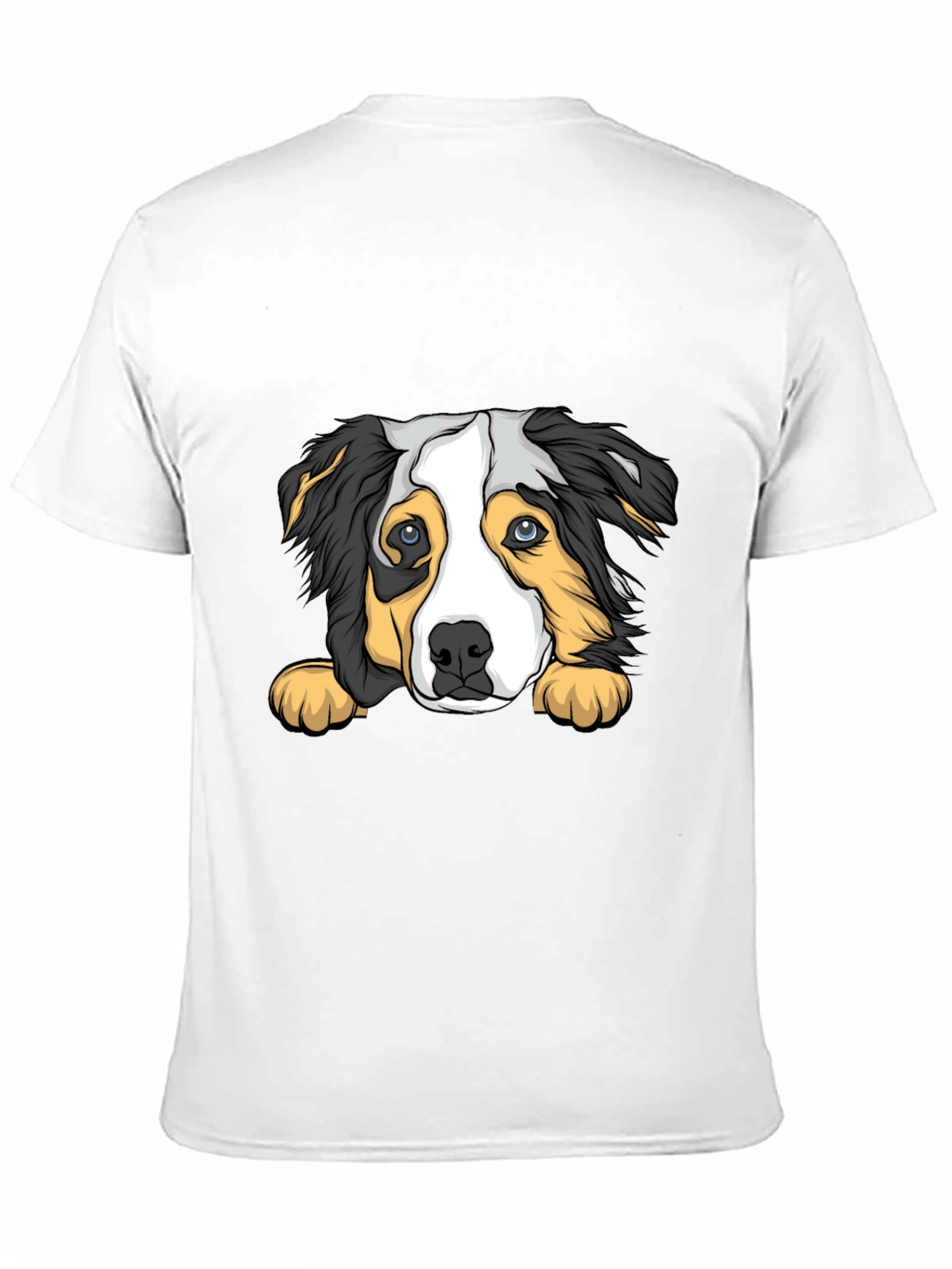 Dog Graphic Print T-Shirt