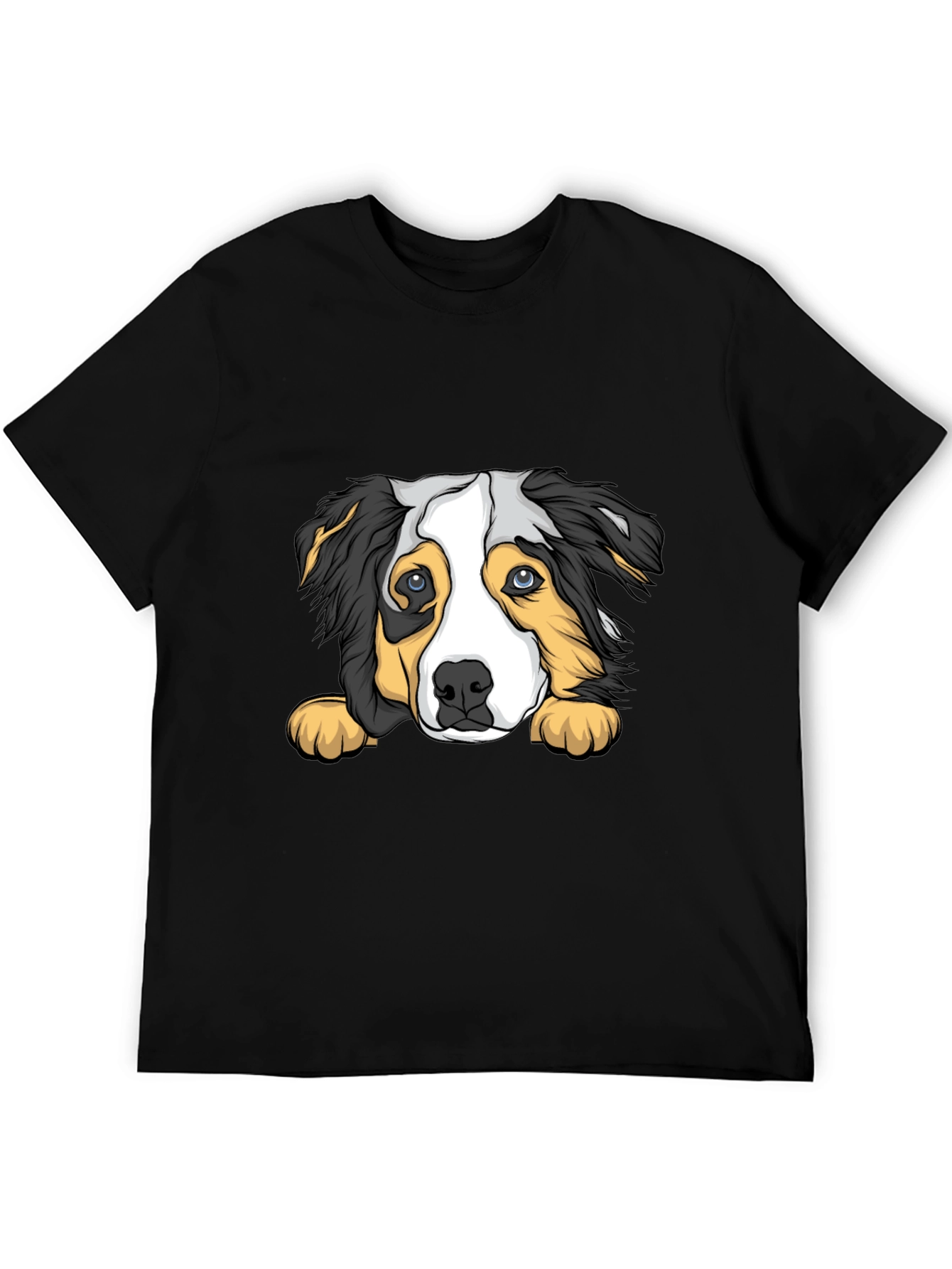 Dog Graphic Print T-Shirt