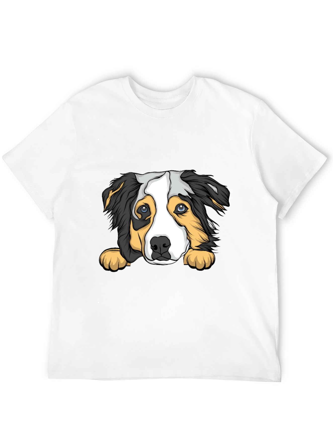 Dog Graphic Print T-Shirt