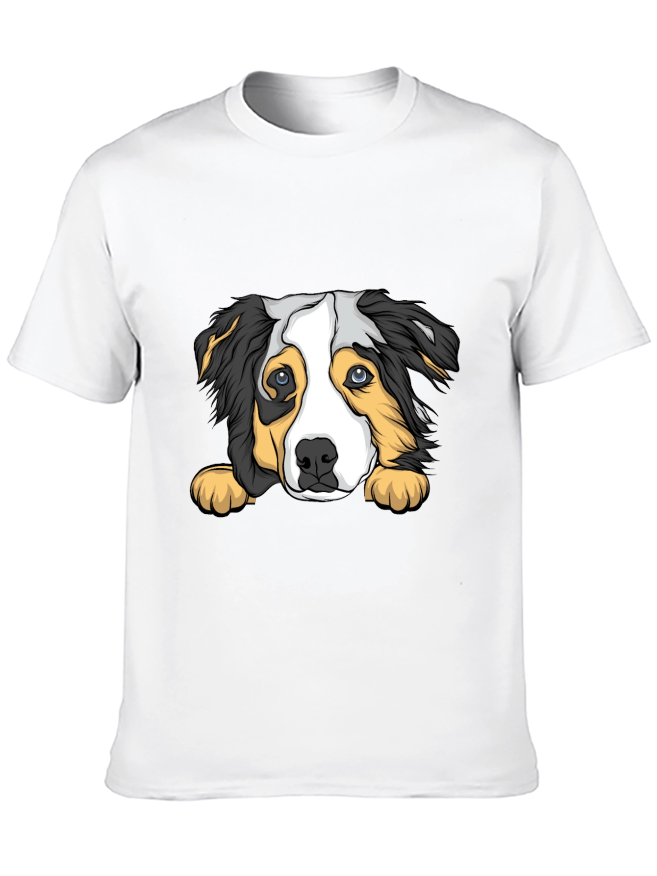 Dog Graphic Print T-Shirt