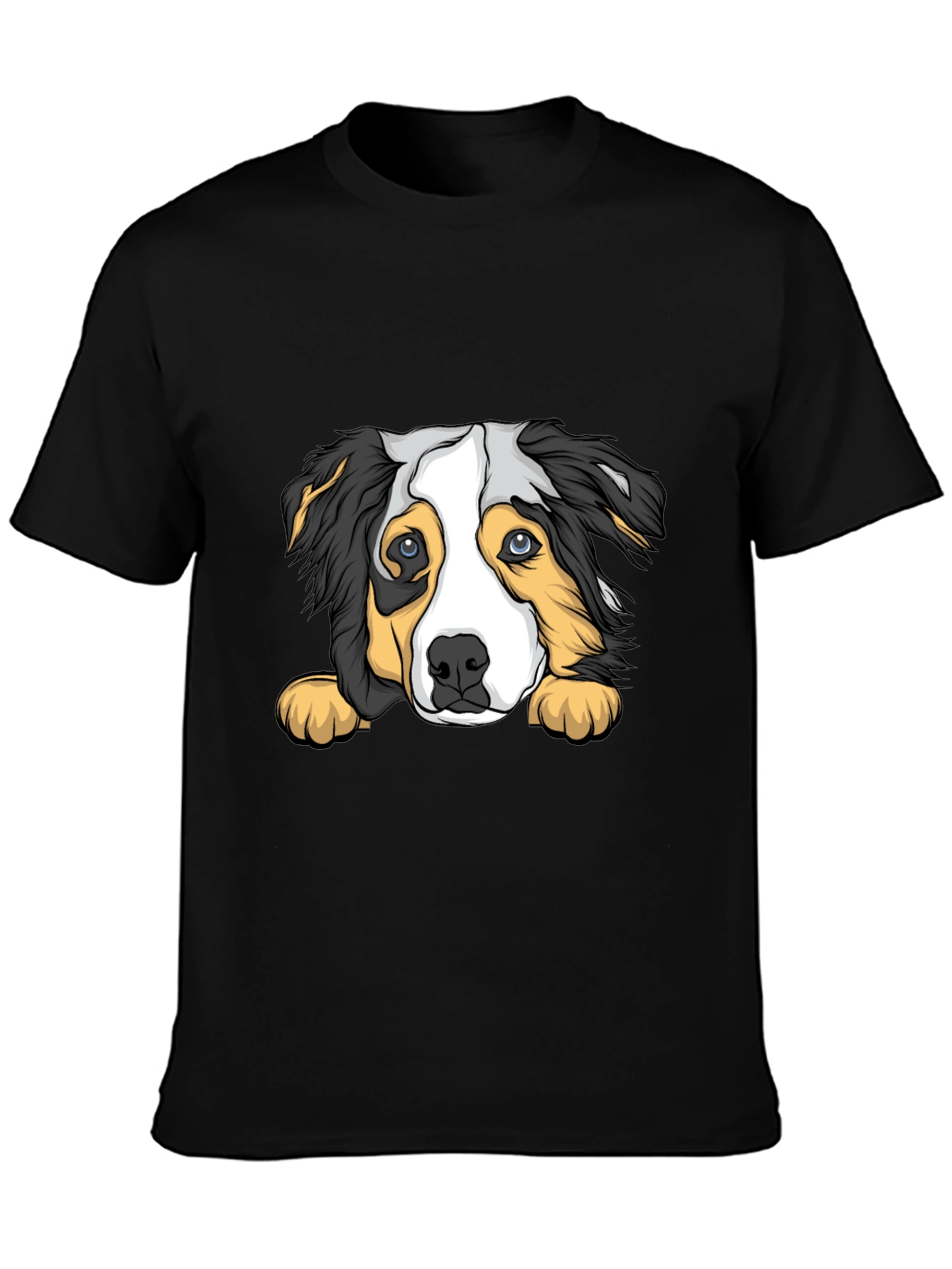 Dog Graphic Print T-Shirt
