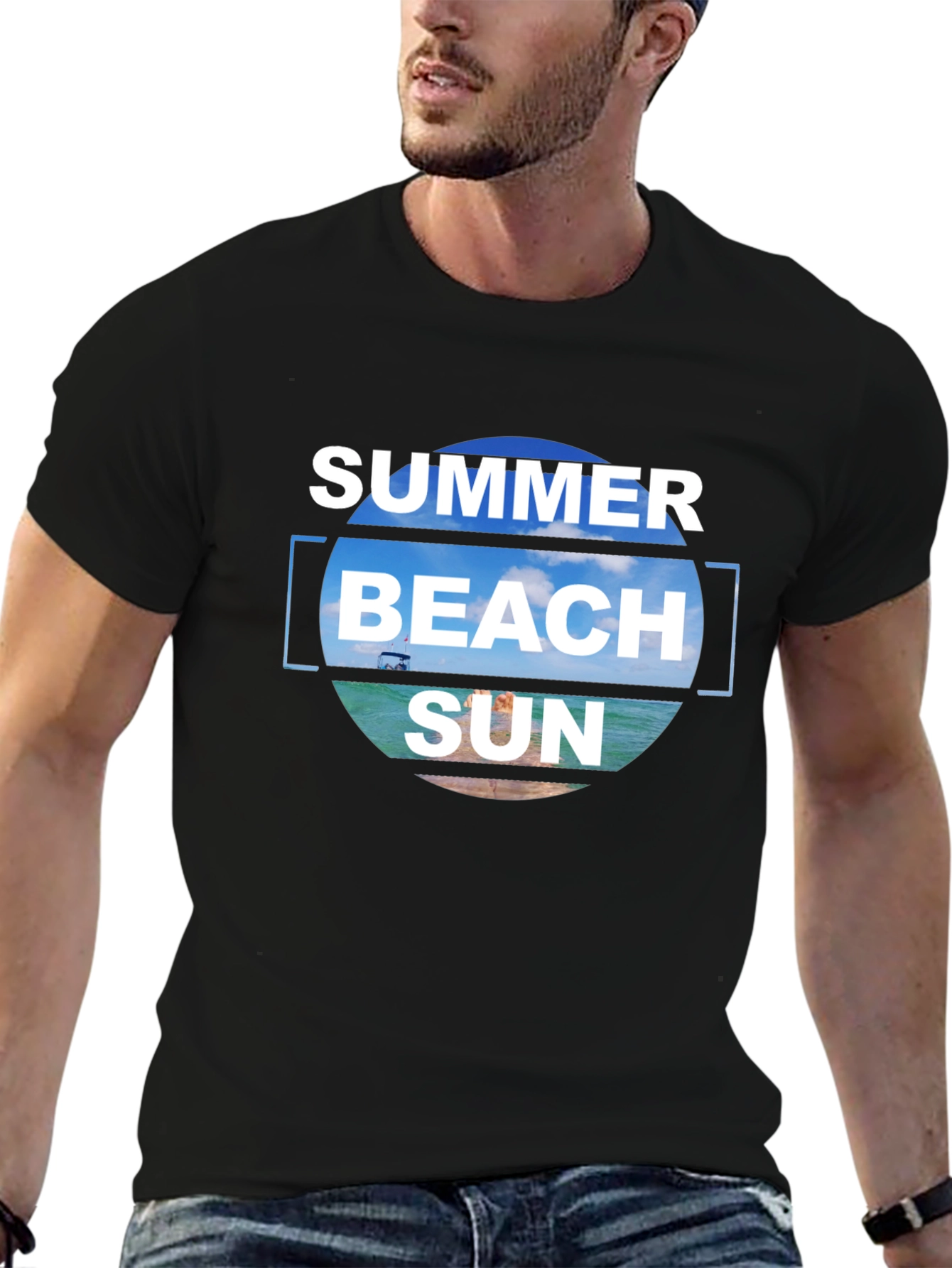 Summer Beach Sun Graphic T-Shirt