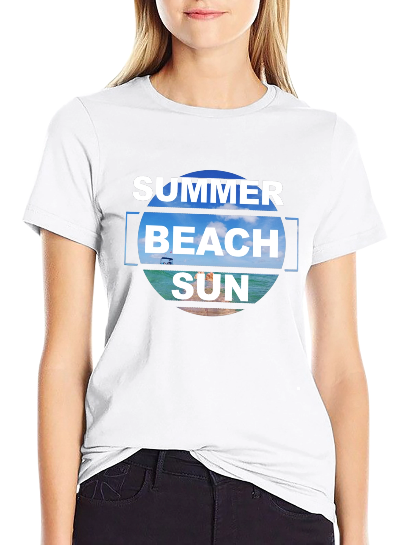 Summer Beach Sun Graphic T-Shirt