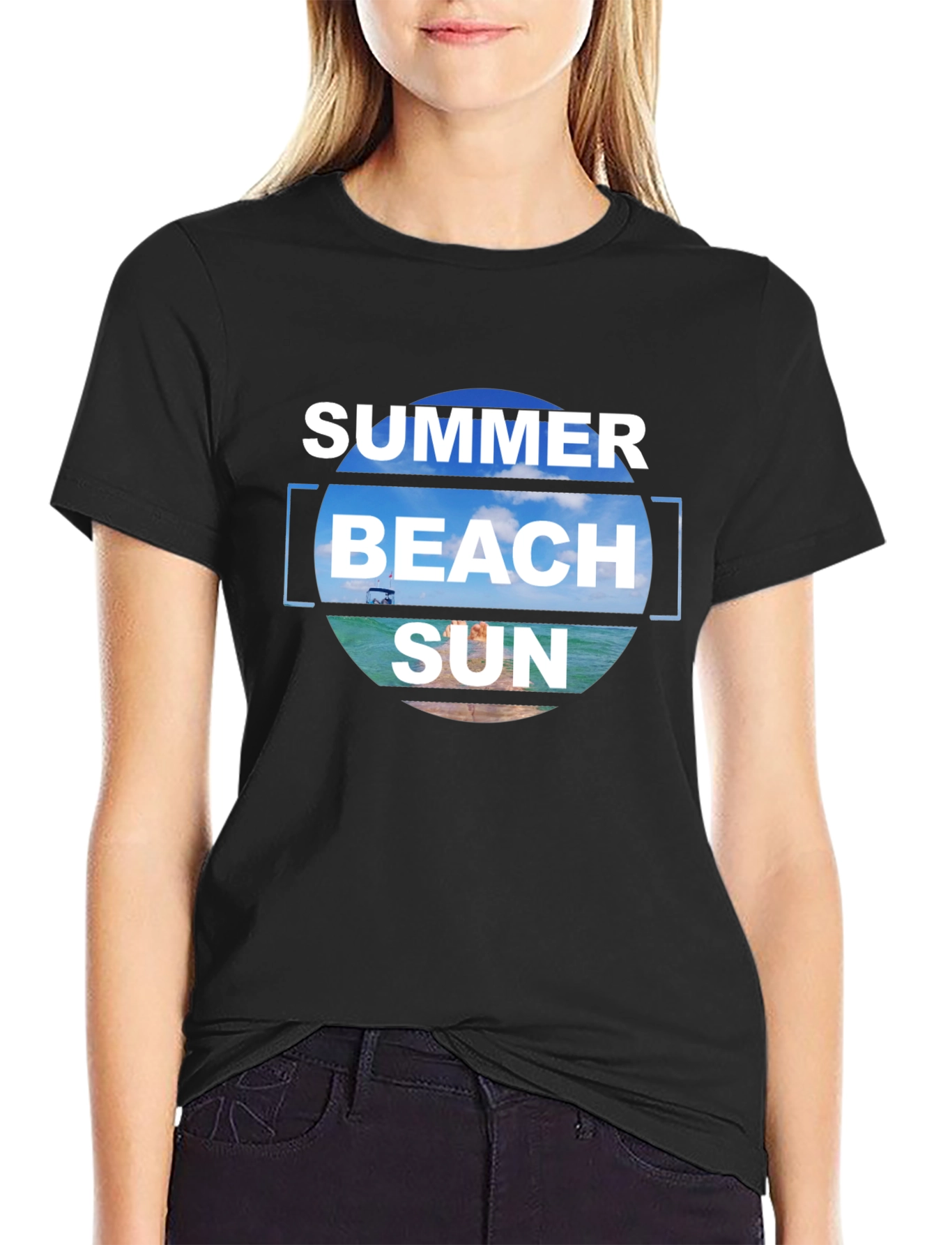 Summer Beach Sun Graphic T-Shirt
