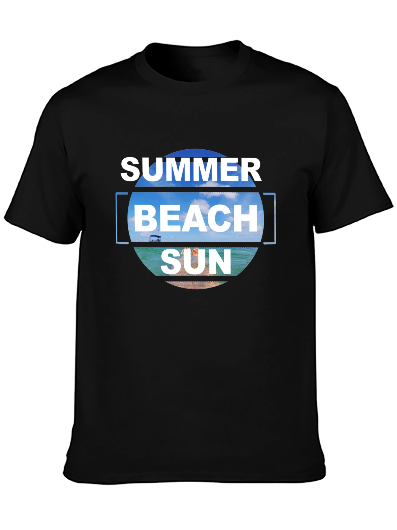 Summer Beach Sun Graphic T-Shirt
