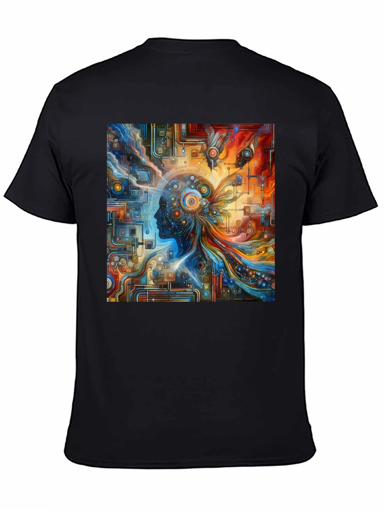 Abstract Mind T-Shirt - Artistic Graphic Tee