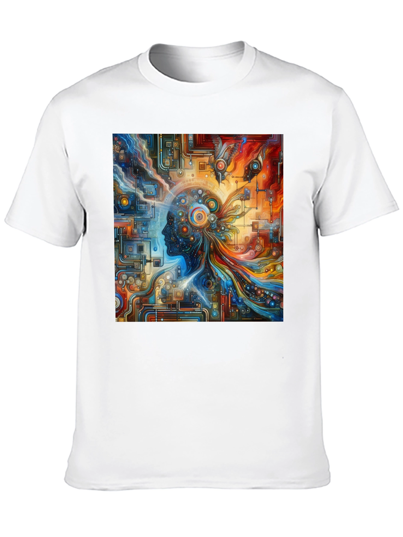Abstract Mind T-Shirt - Artistic Graphic Tee