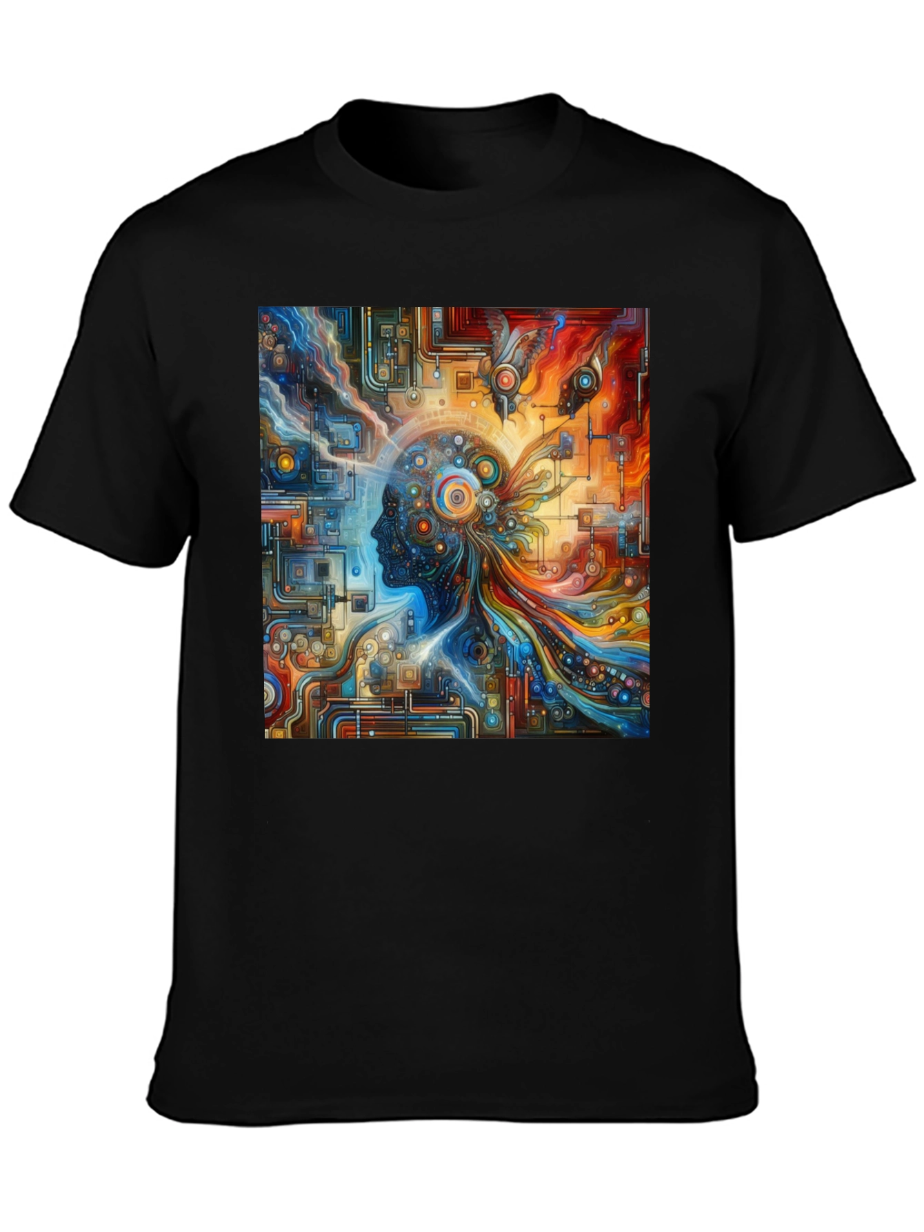 Abstract Mind T-Shirt - Artistic Graphic Tee