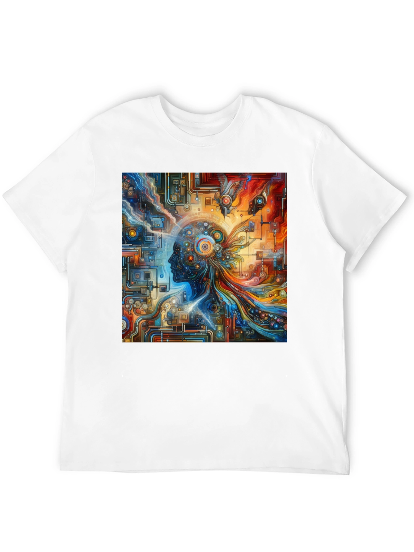 Abstract Mind T-Shirt - Artistic Graphic Tee