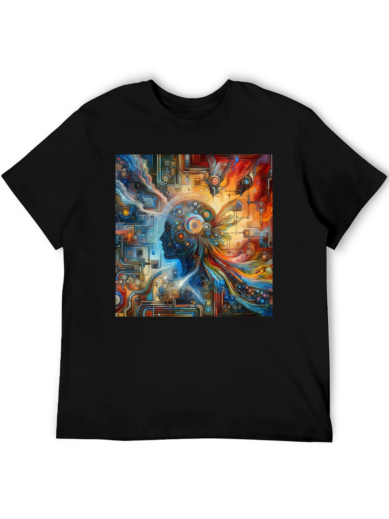 Abstract Mind T-Shirt - Artistic Graphic Tee
