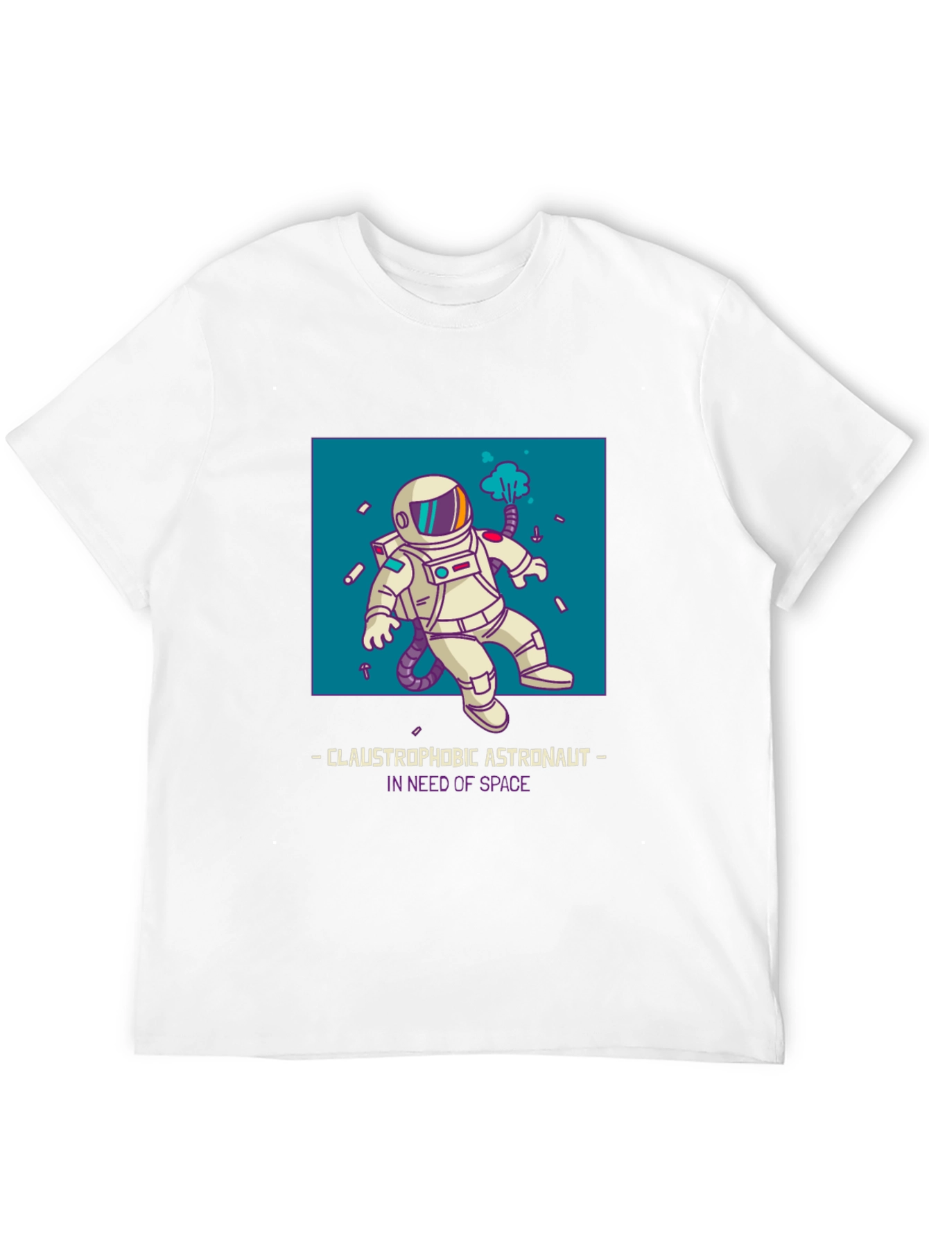 Claustrophobic Astronaut Graphic T-Shirt