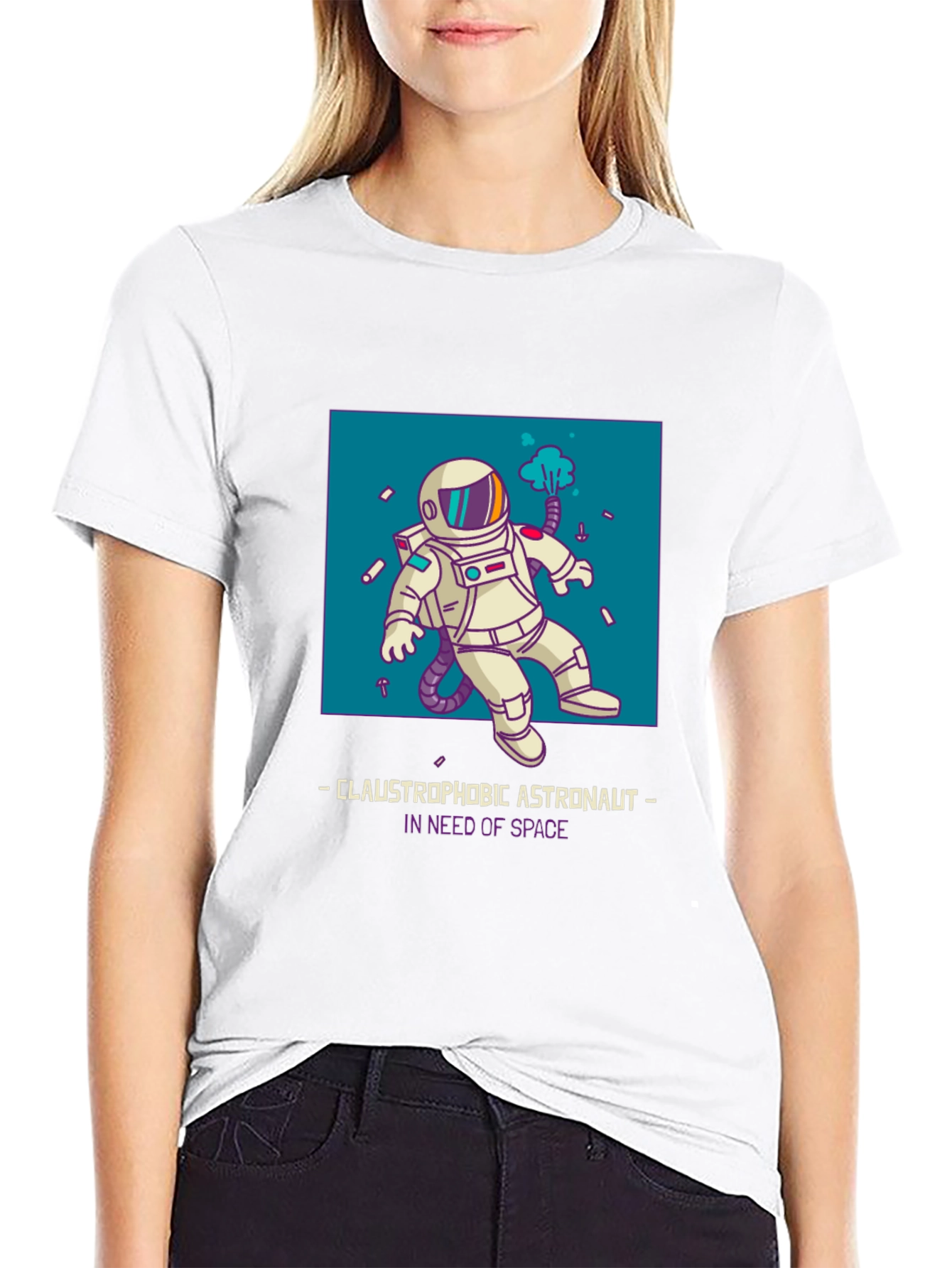Claustrophobic Astronaut Graphic T-Shirt