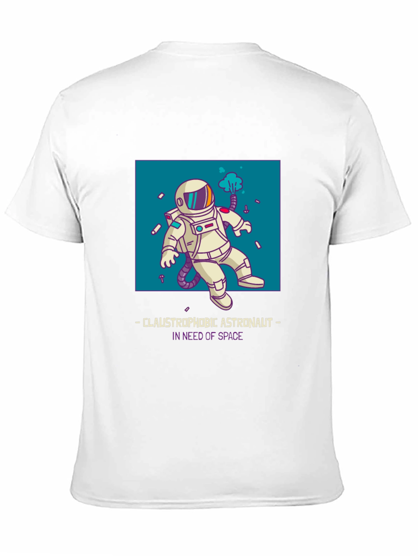 Claustrophobic Astronaut Graphic T-Shirt