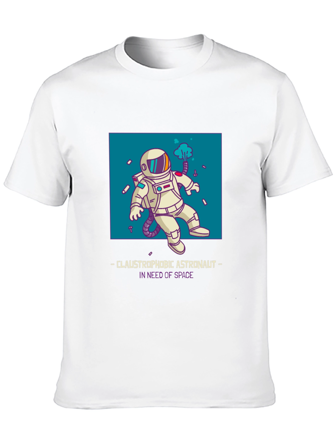 Claustrophobic Astronaut Graphic T-Shirt