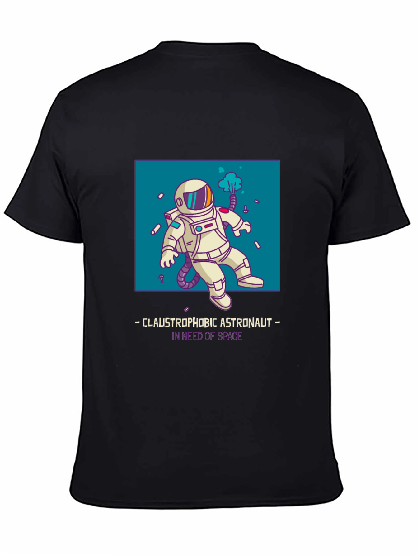 Claustrophobic Astronaut Graphic T-Shirt