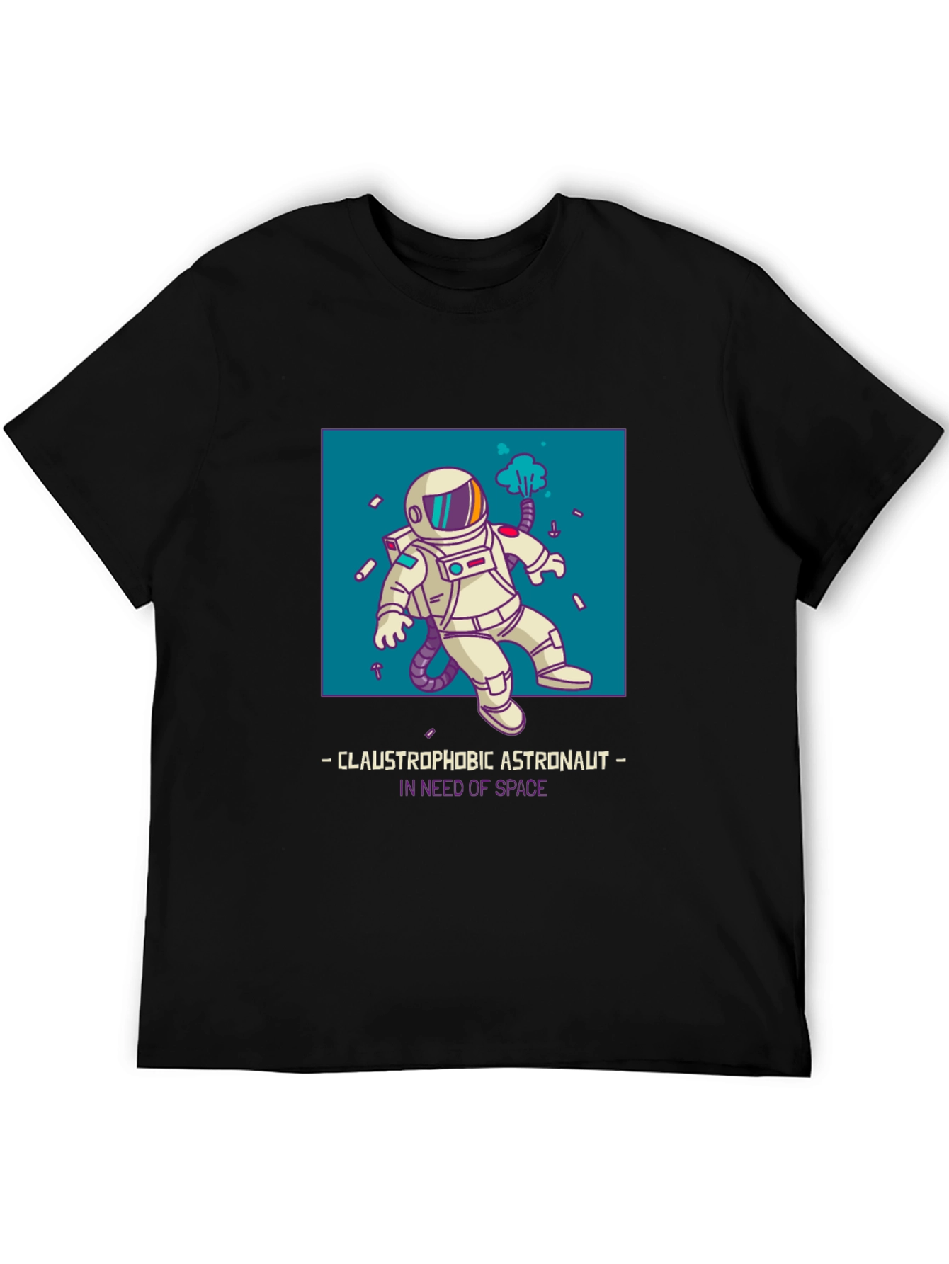 Claustrophobic Astronaut Graphic T-Shirt