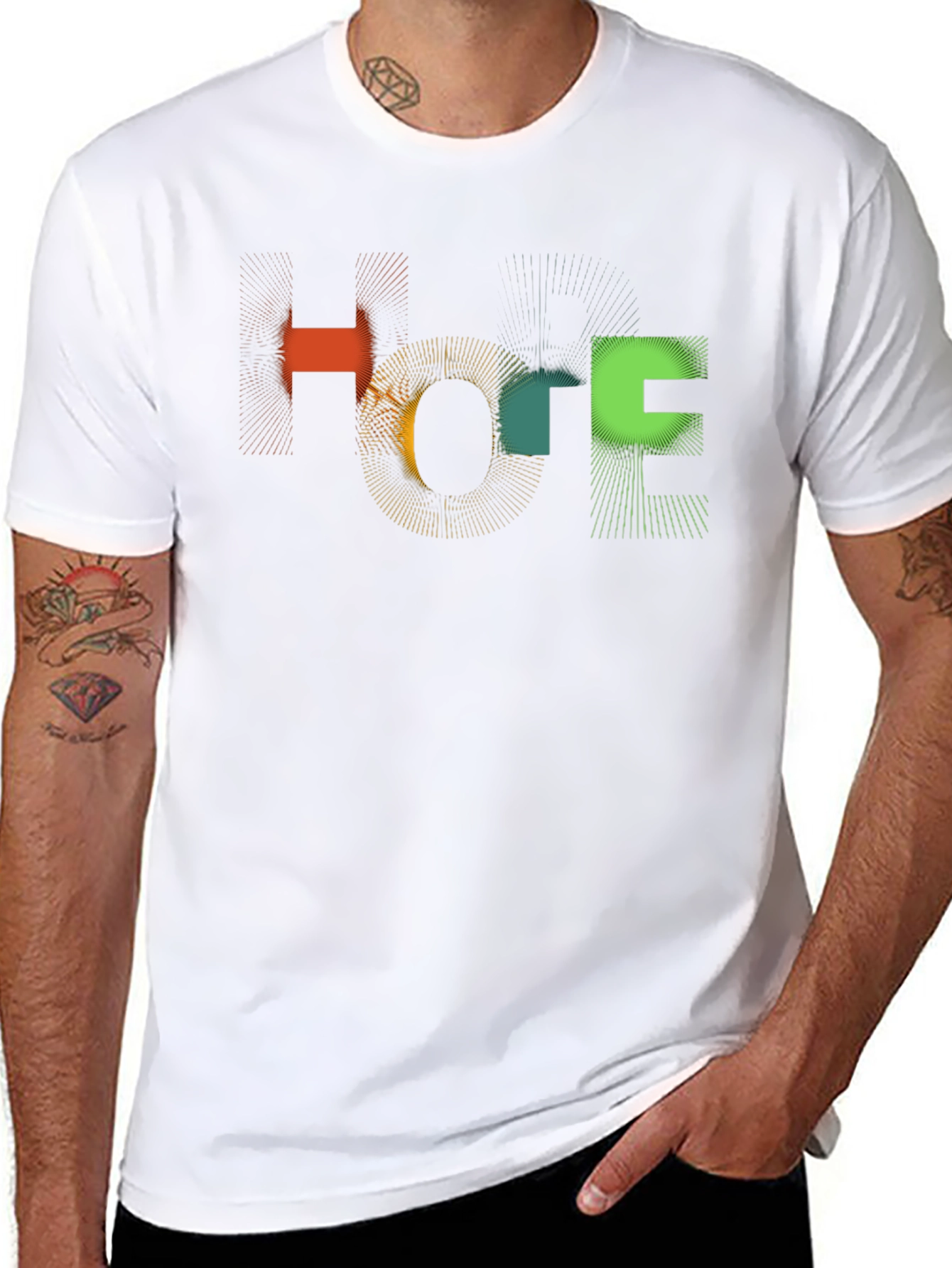 Hope Graphic Black T-Shirt