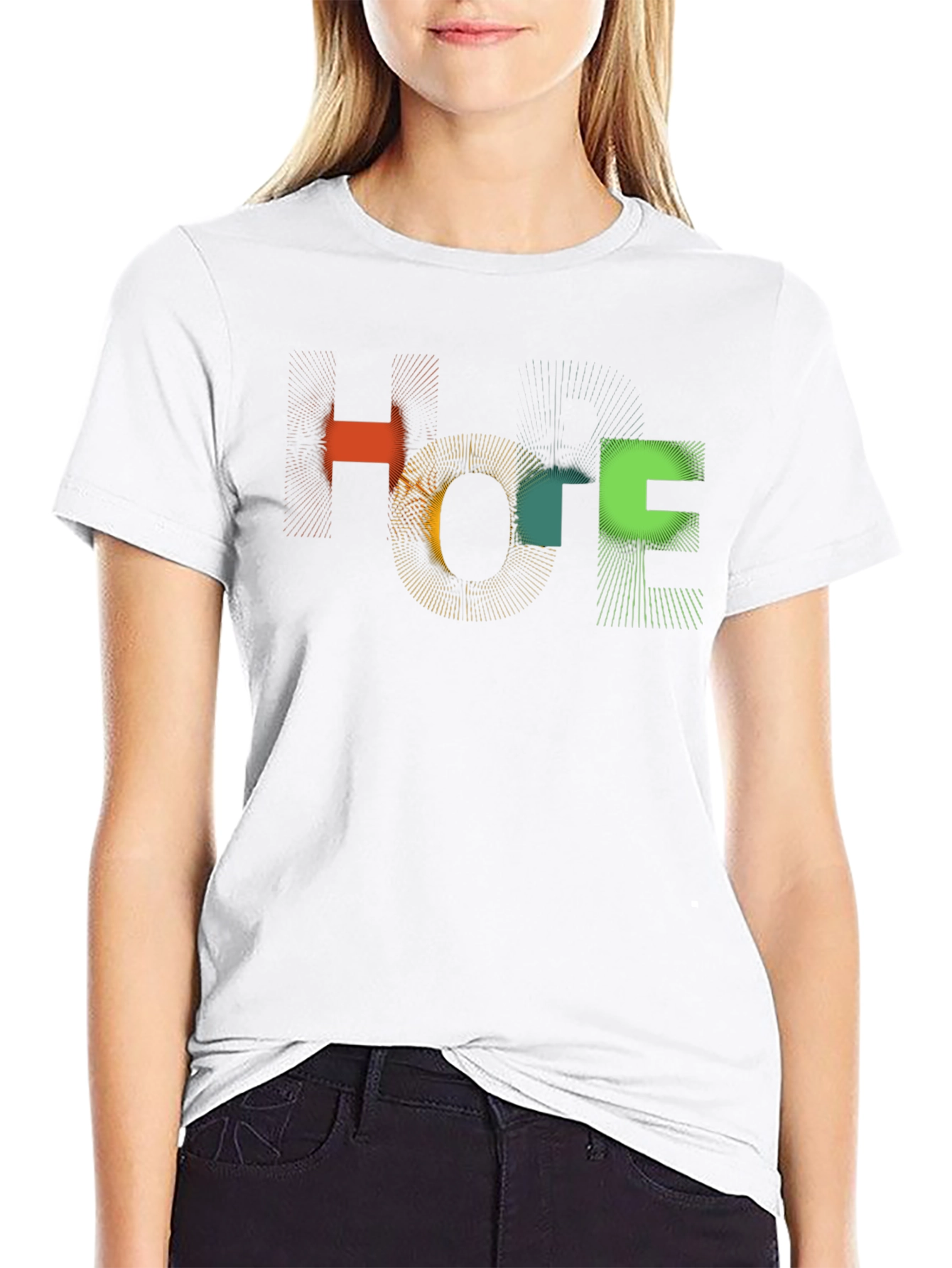 Hope Graphic Black T-Shirt