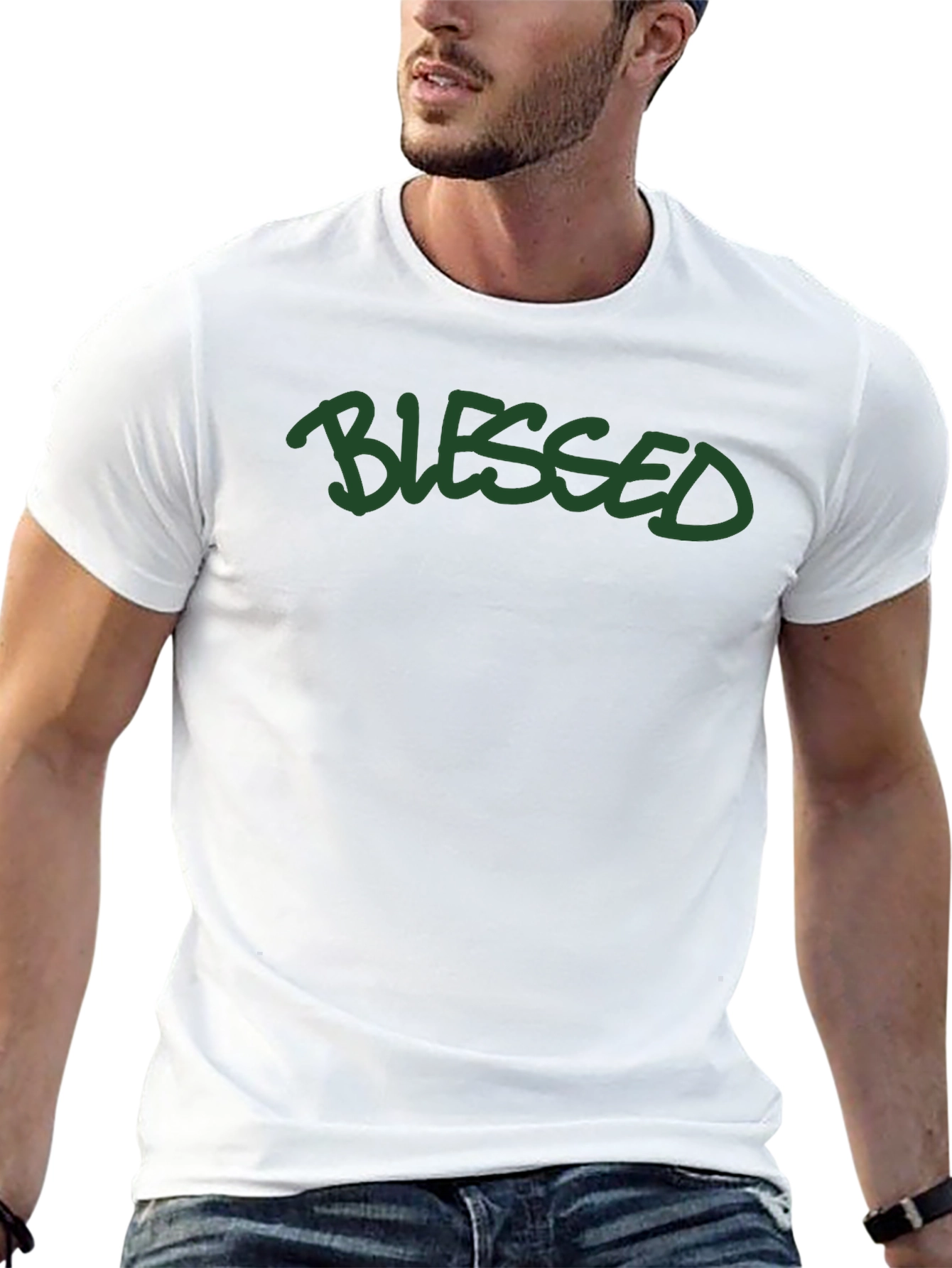 Blessed Graphic Tee - Mens Casual T-Shirt