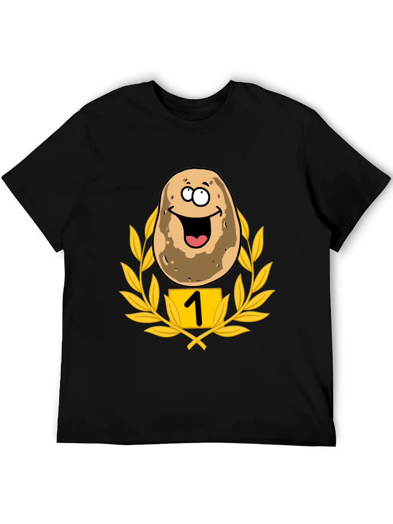Funny Number One Potato T-Shirt