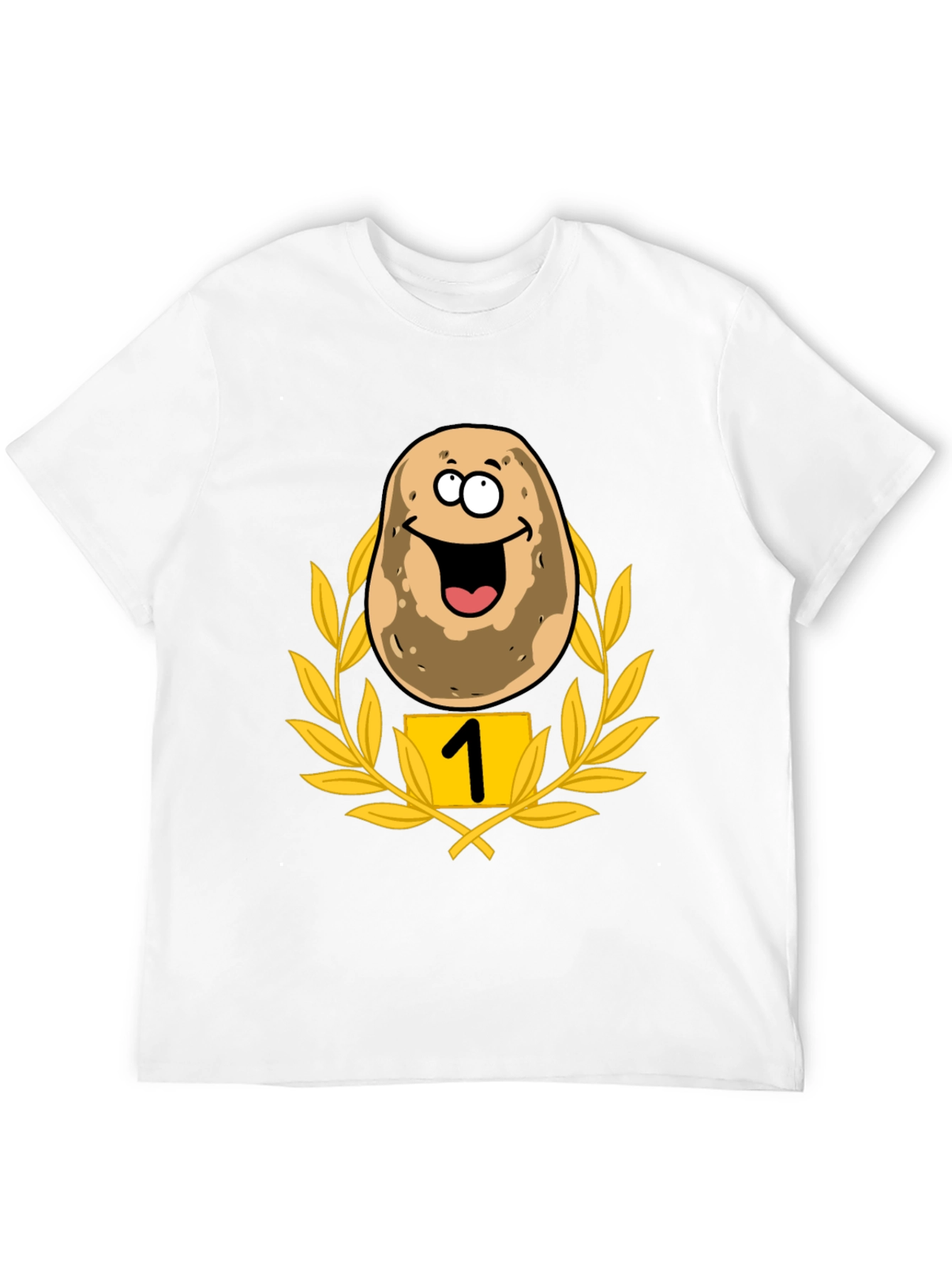 Funny Number One Potato T-Shirt