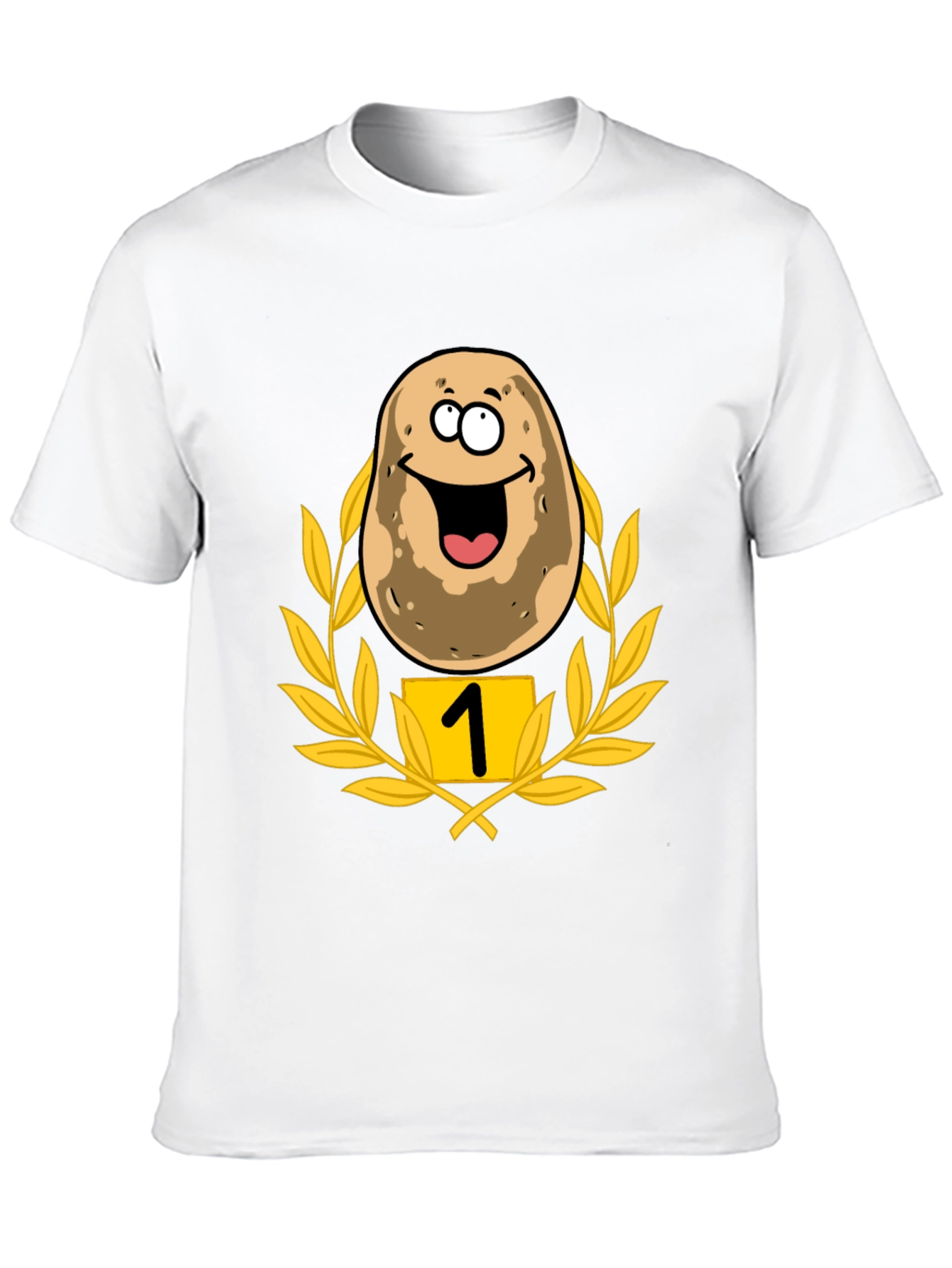 Funny Number One Potato T-Shirt