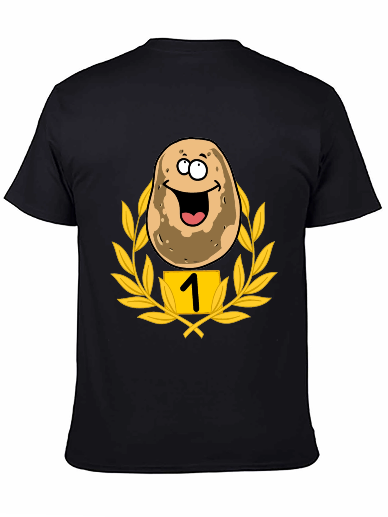 Funny Number One Potato T-Shirt