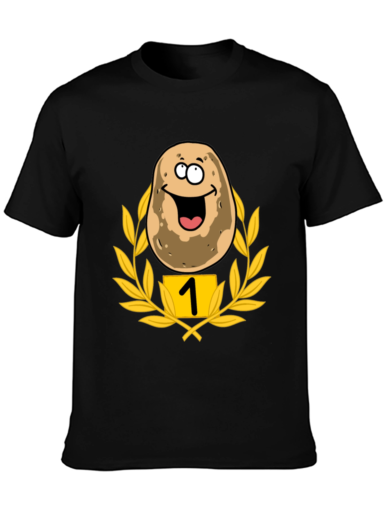 Funny Number One Potato T-Shirt