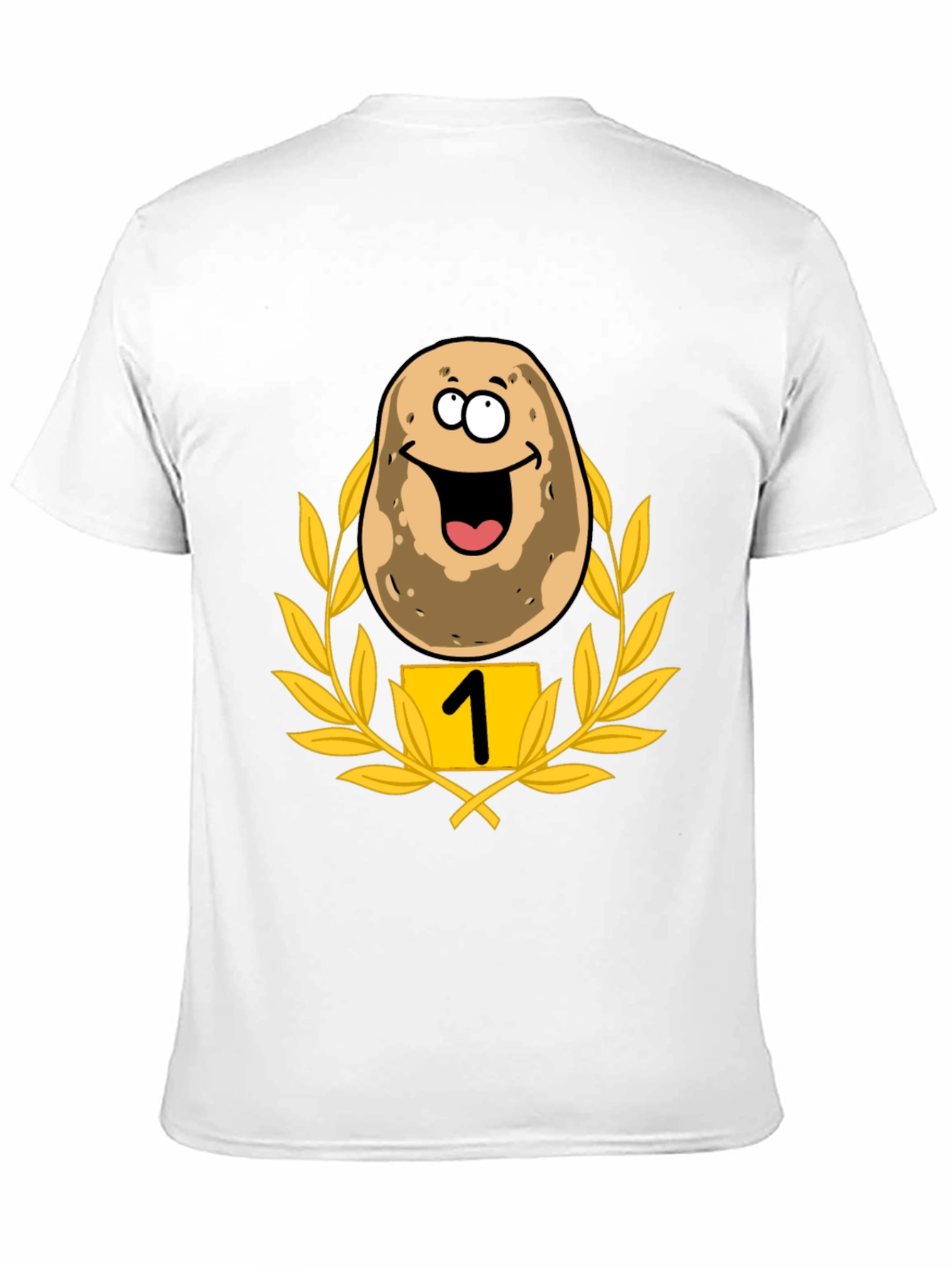 Funny Number One Potato T-Shirt